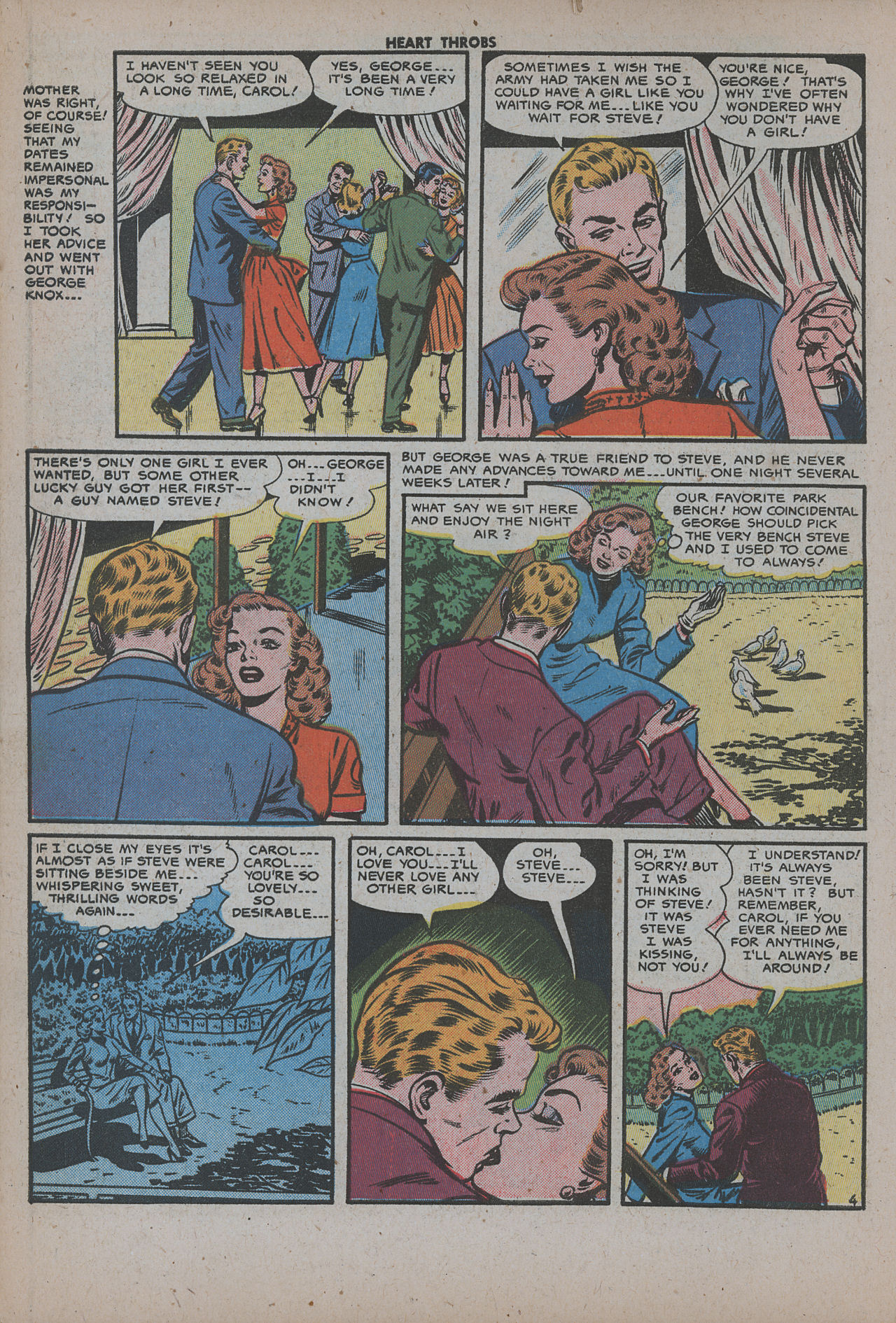 Read online Heart Throbs comic -  Issue #44 - 6