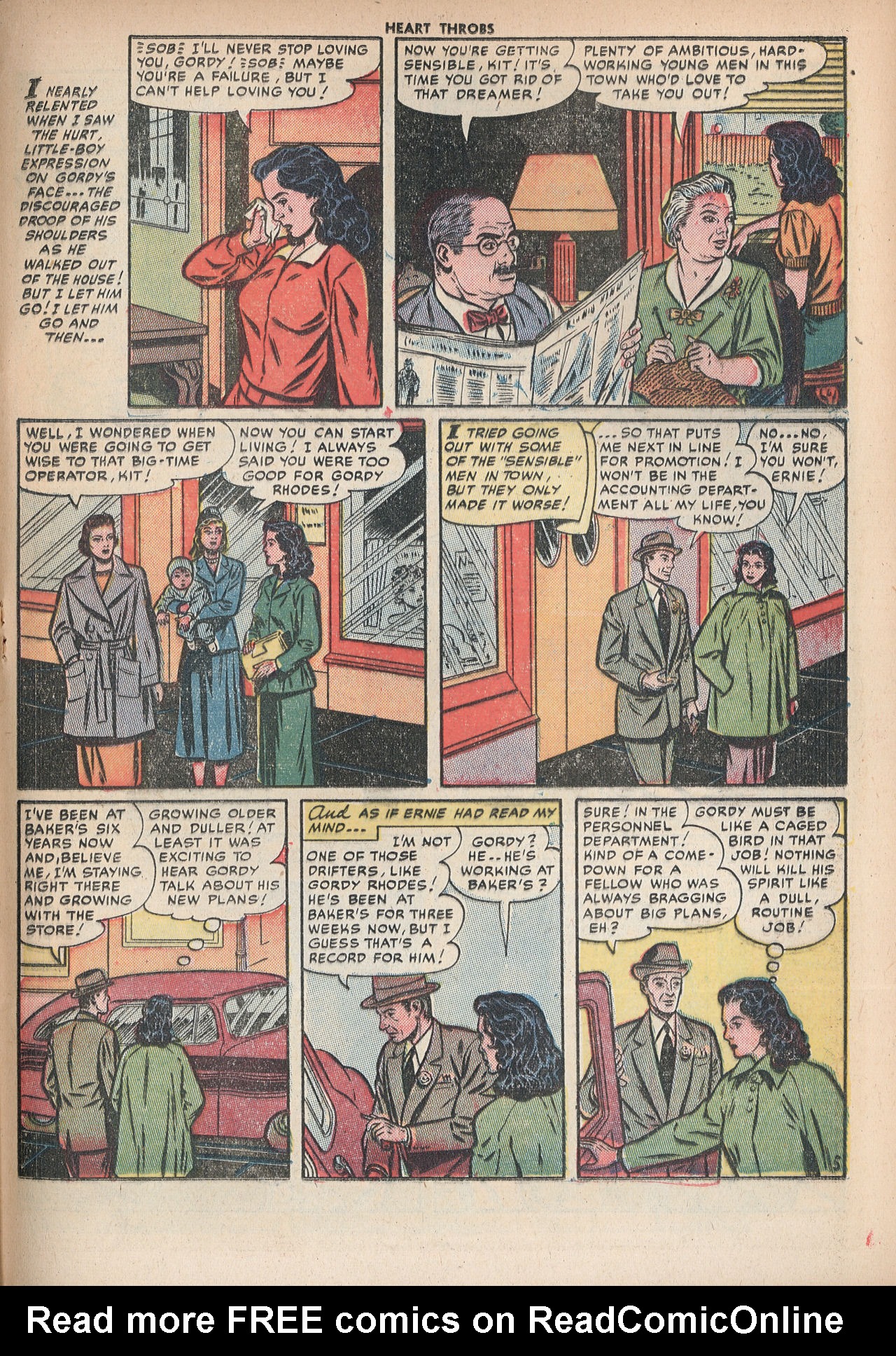 Read online Heart Throbs comic -  Issue #13 - 31
