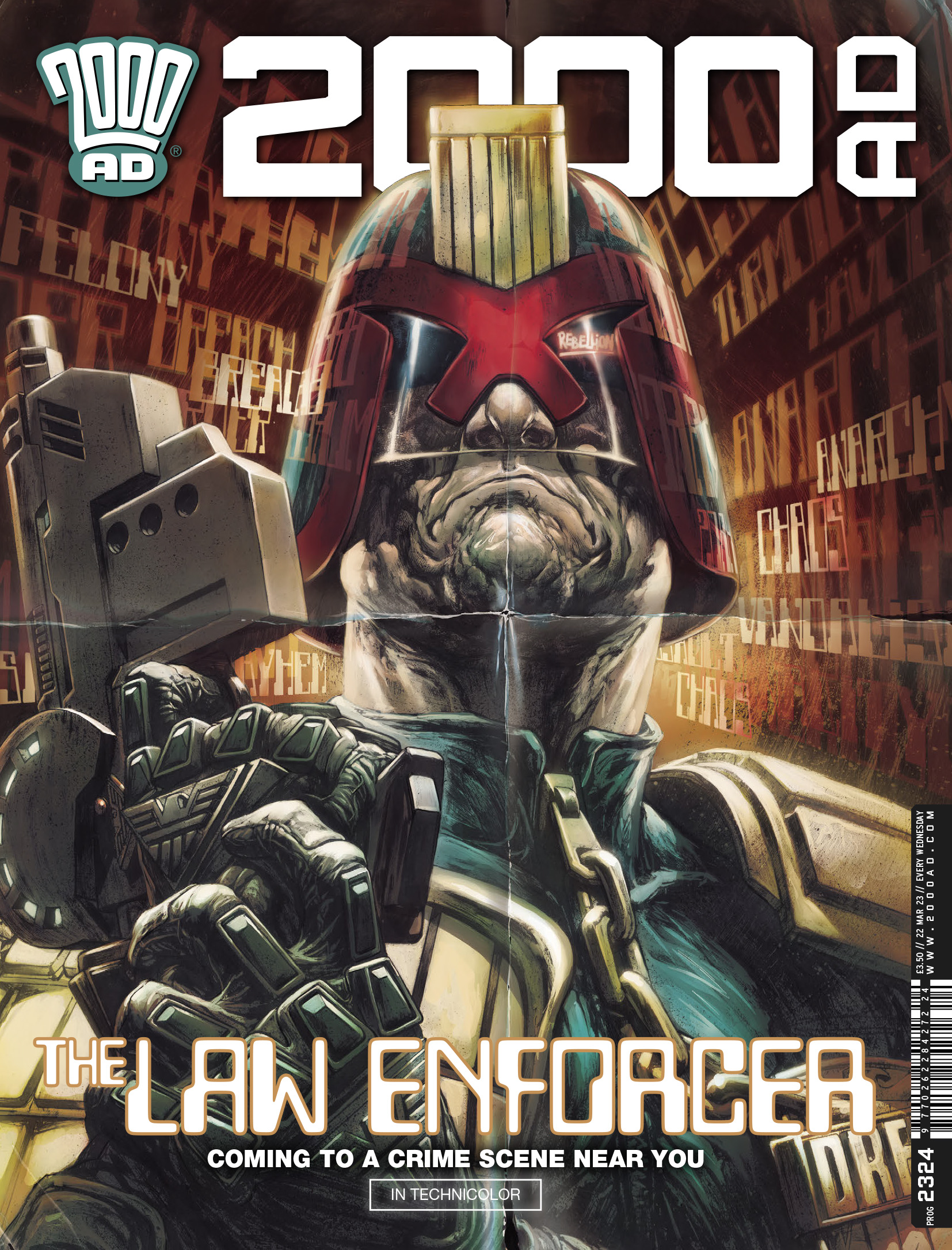 Read online 2000 AD comic -  Issue #2324 - 1