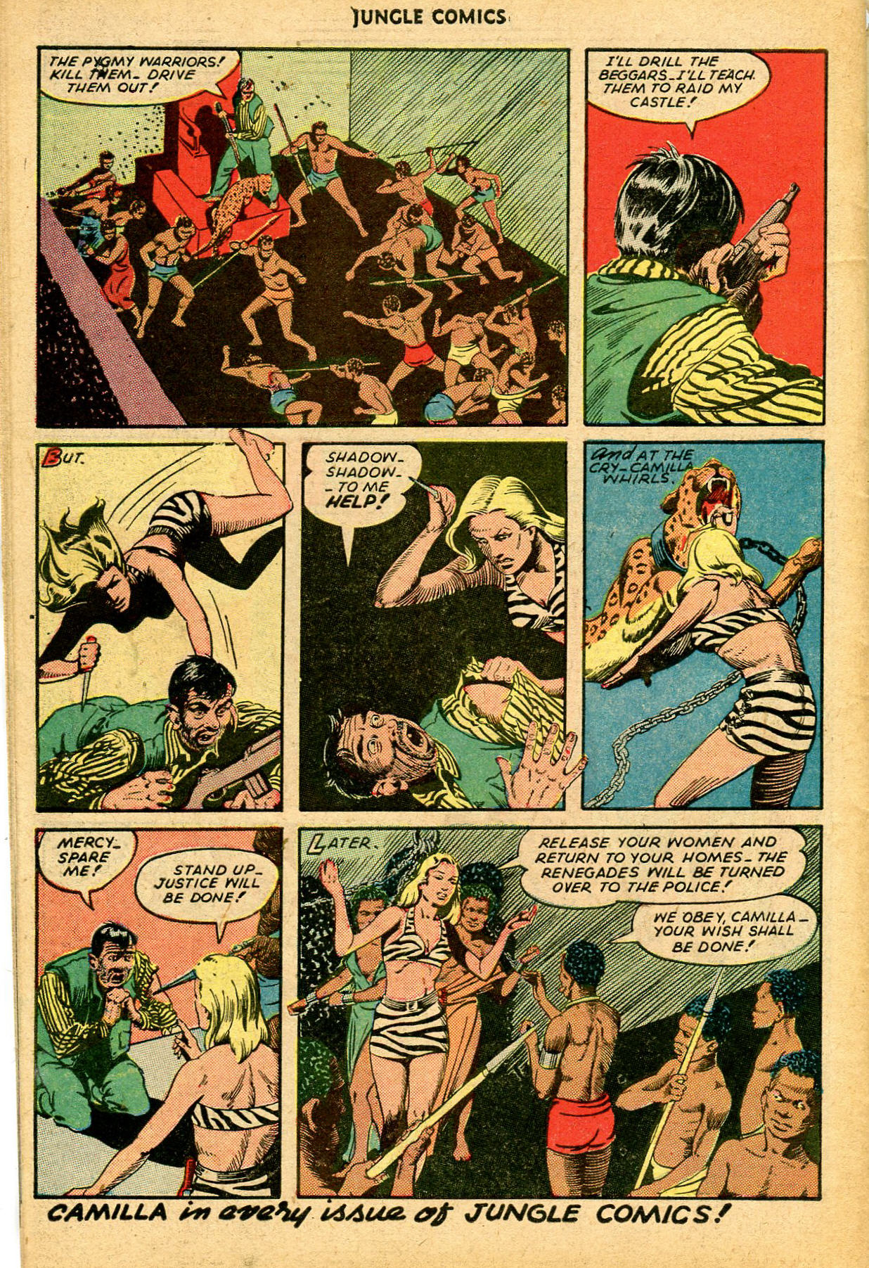 Read online Jungle Comics comic -  Issue #68 - 34