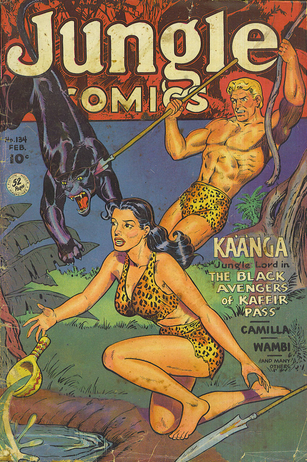 Read online Jungle Comics comic -  Issue #134 - 2