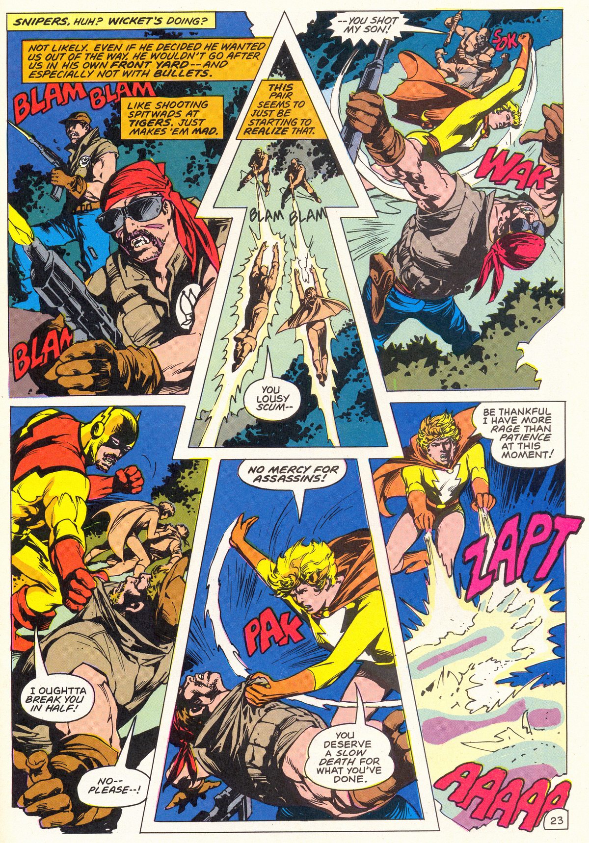 Read online Captain Thunder and Blue Bolt comic -  Issue #8 - 25