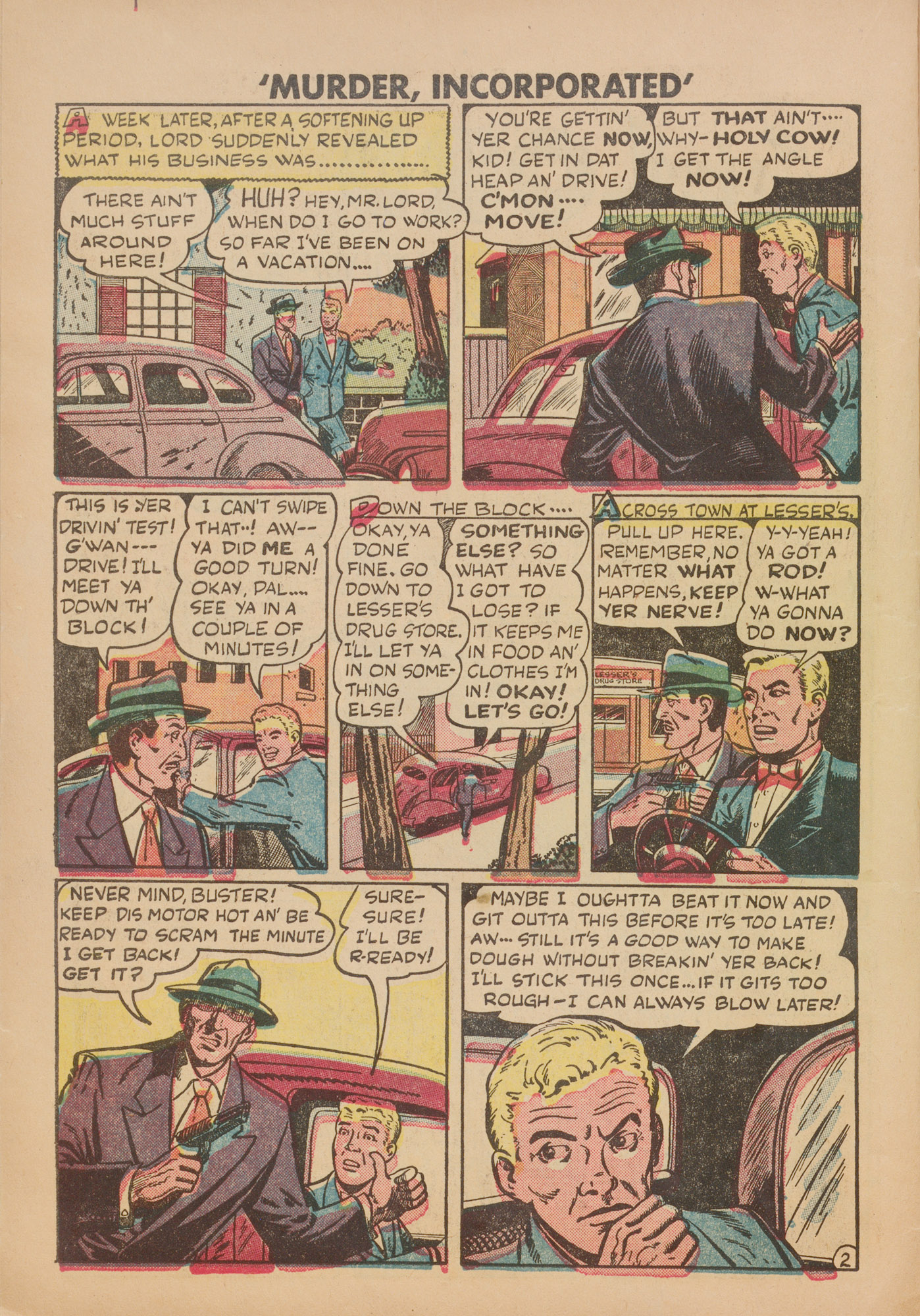 Read online Murder Incorporated (1948) comic -  Issue #3 - 14