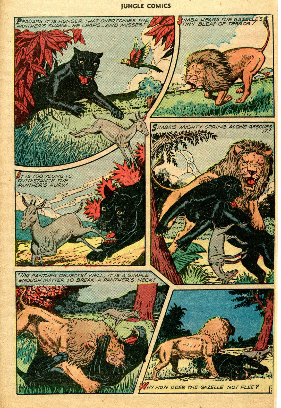 Read online Jungle Comics comic -  Issue #68 - 23