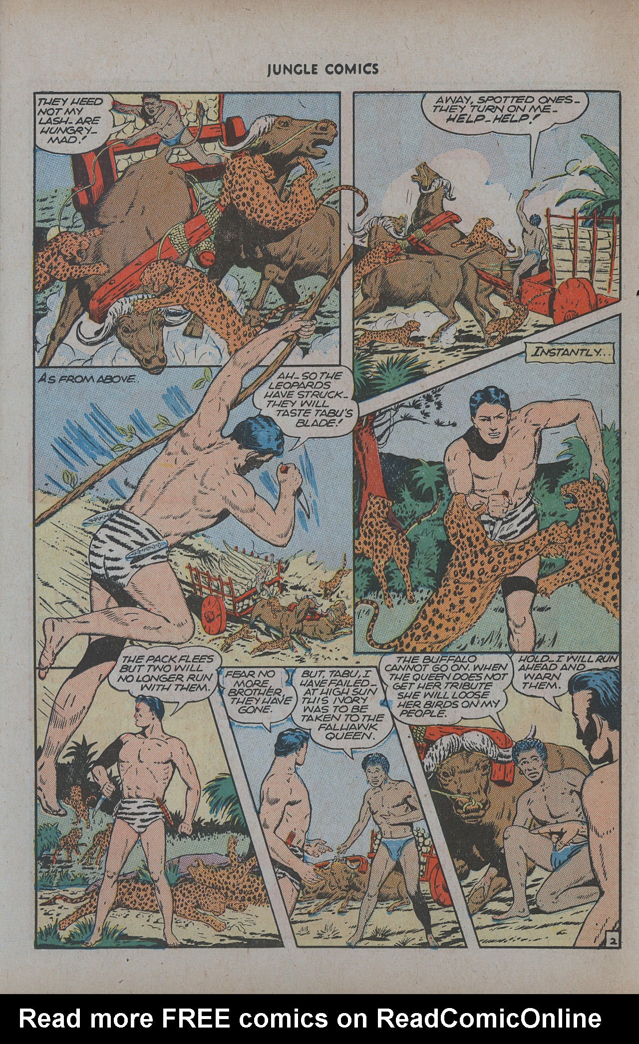 Read online Jungle Comics comic -  Issue #77 - 36