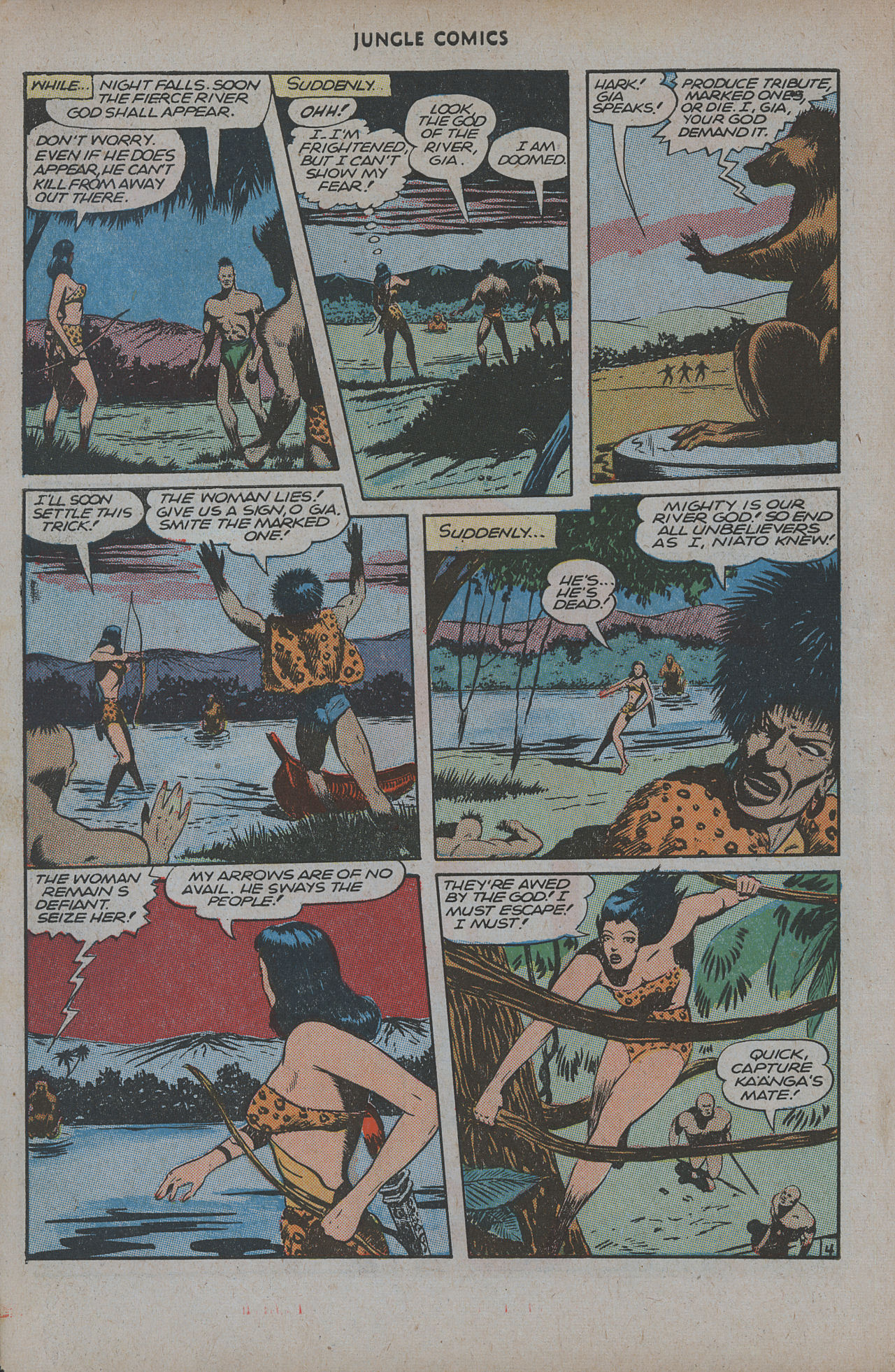 Read online Jungle Comics comic -  Issue #77 - 6