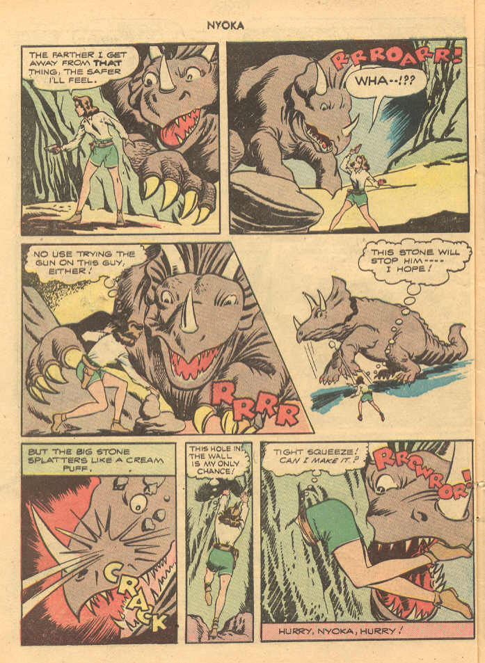 Read online Nyoka the Jungle Girl (1945) comic -  Issue #10 - 10