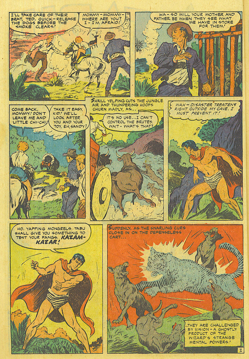 Read online Jungle Comics comic -  Issue #134 - 36