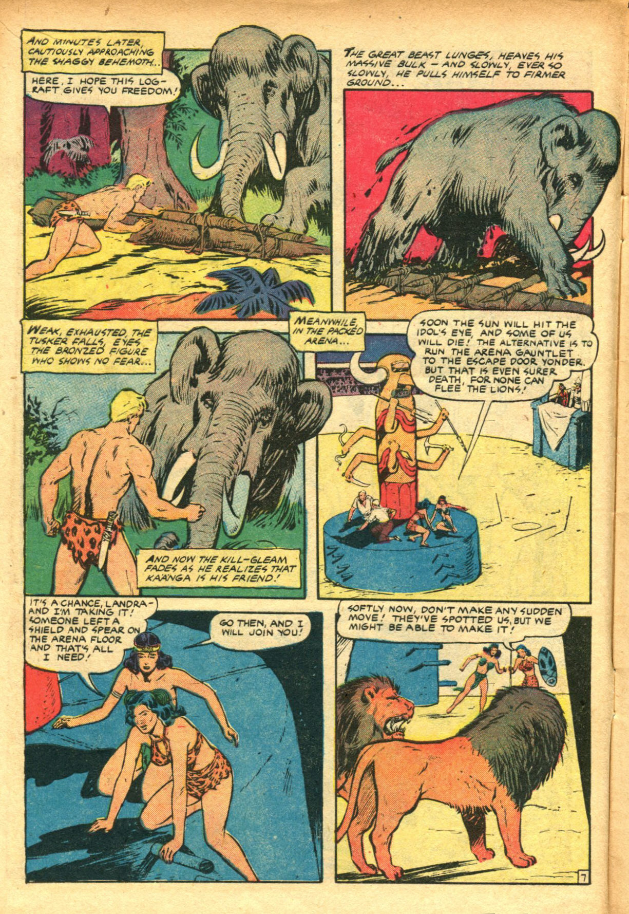 Read online Jungle Comics comic -  Issue #142 - 10