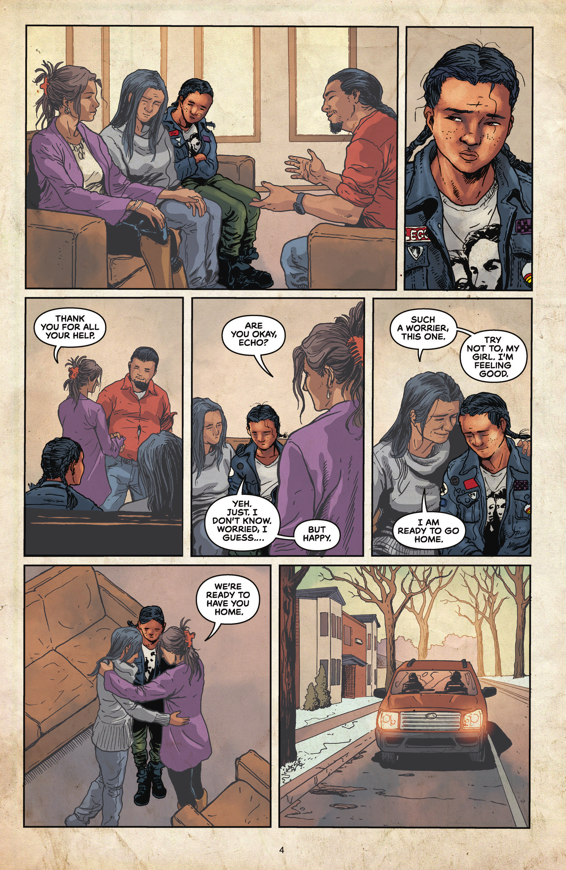 Read online A Girl Called Echo comic -  Issue #3 - 4