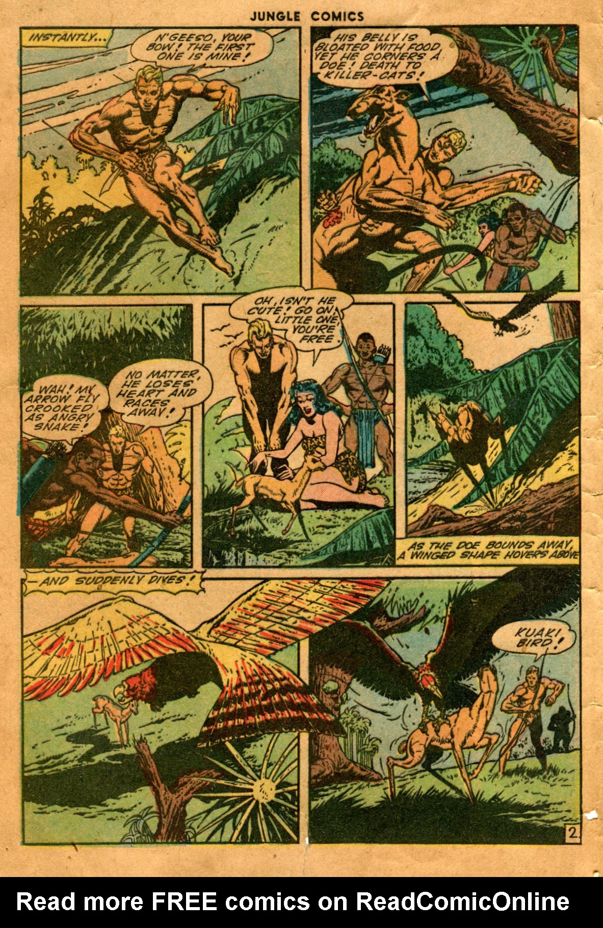 Read online Jungle Comics comic -  Issue #60 - 5