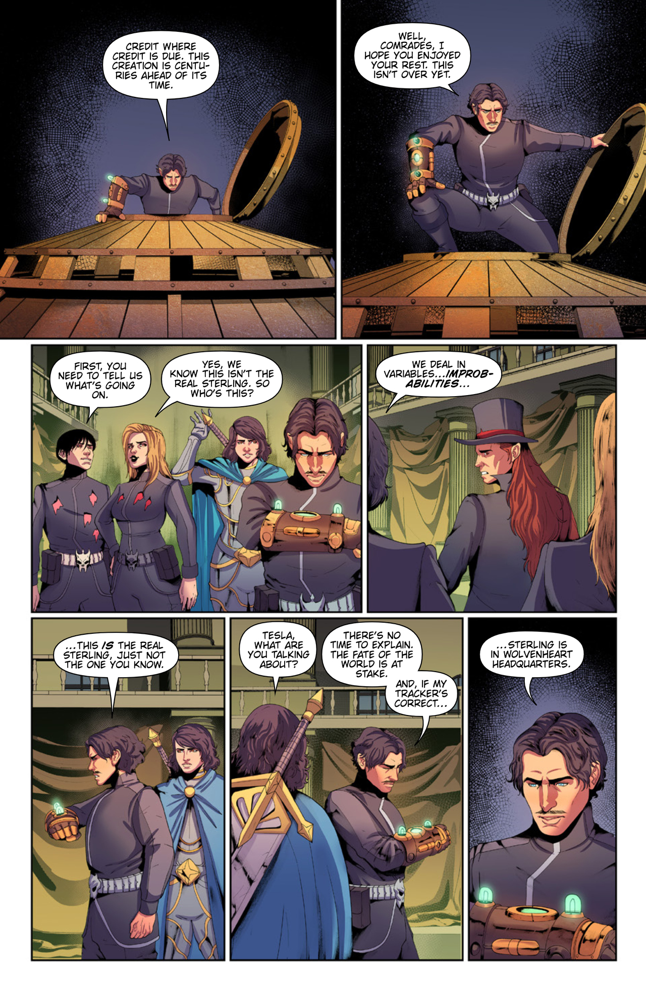 Read online Wolvenheart comic -  Issue #14 - 12