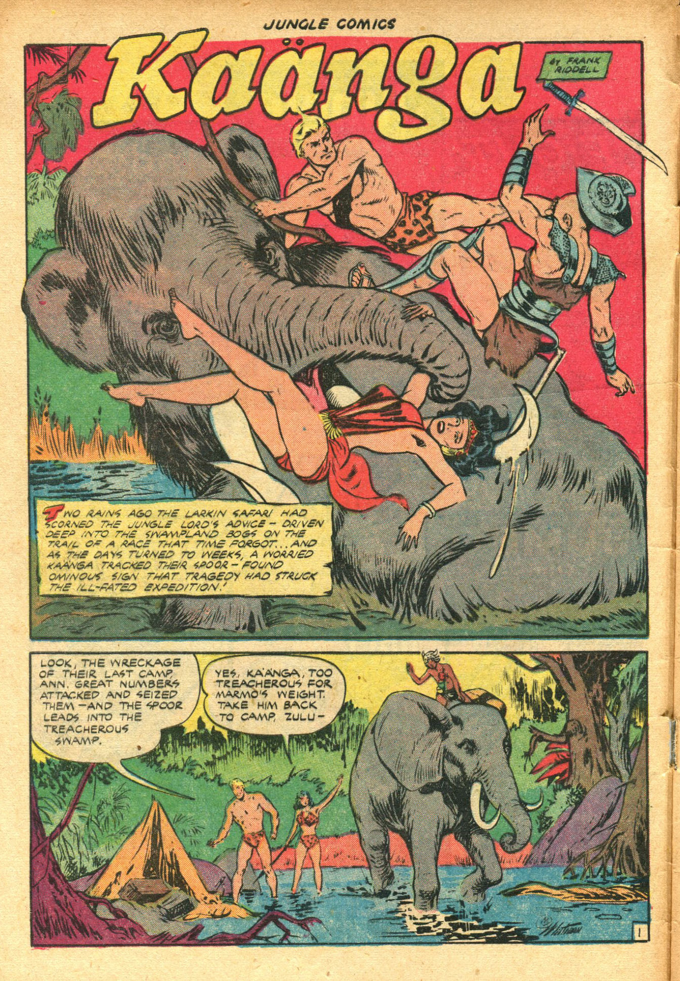 Read online Jungle Comics comic -  Issue #142 - 4