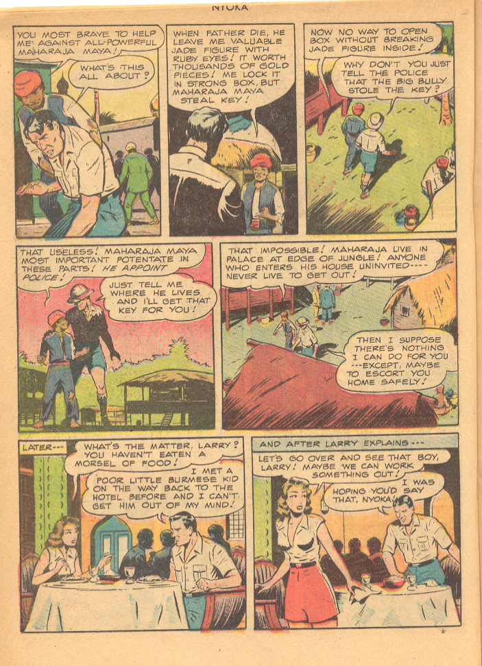 Read online Nyoka the Jungle Girl (1945) comic -  Issue #25 - 28
