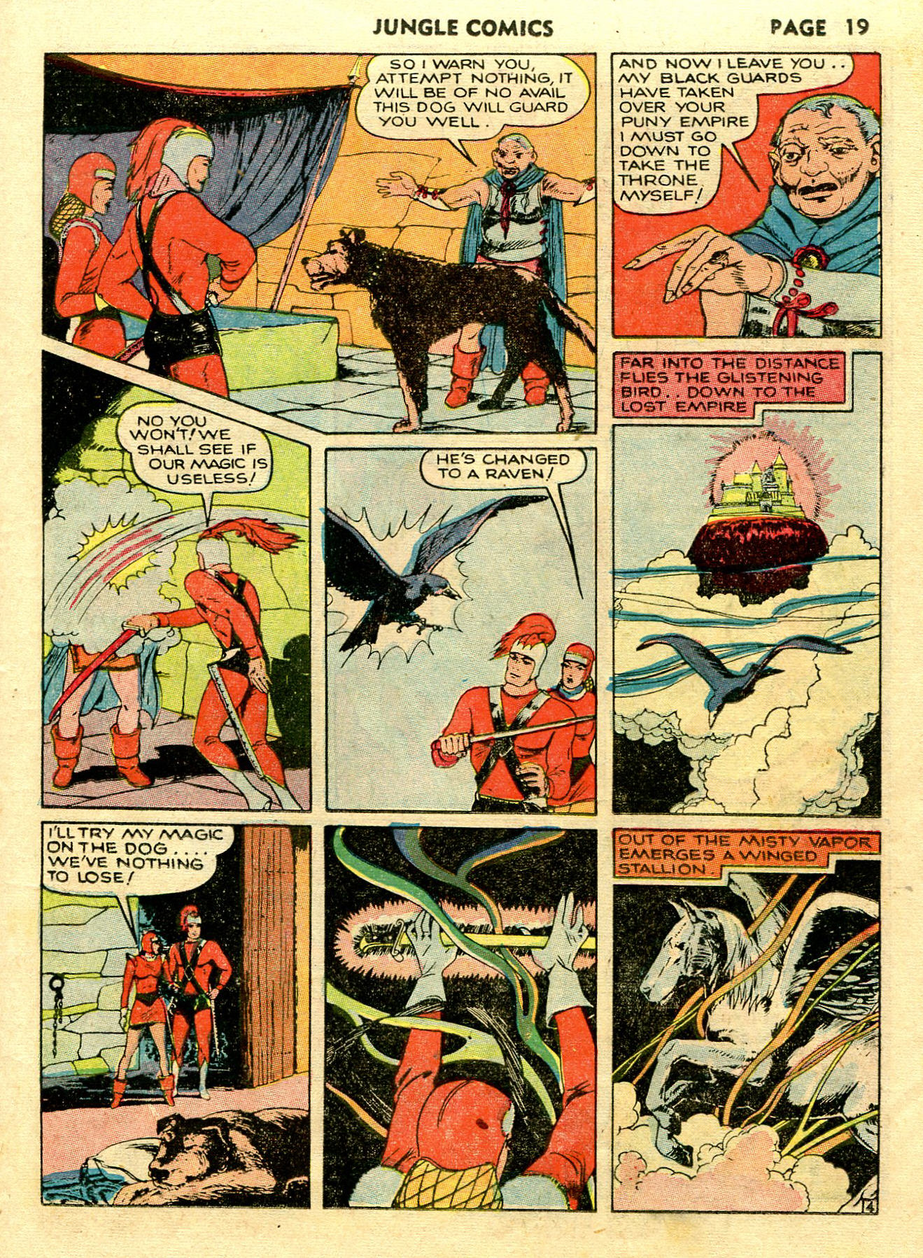 Read online Jungle Comics comic -  Issue #14 - 21