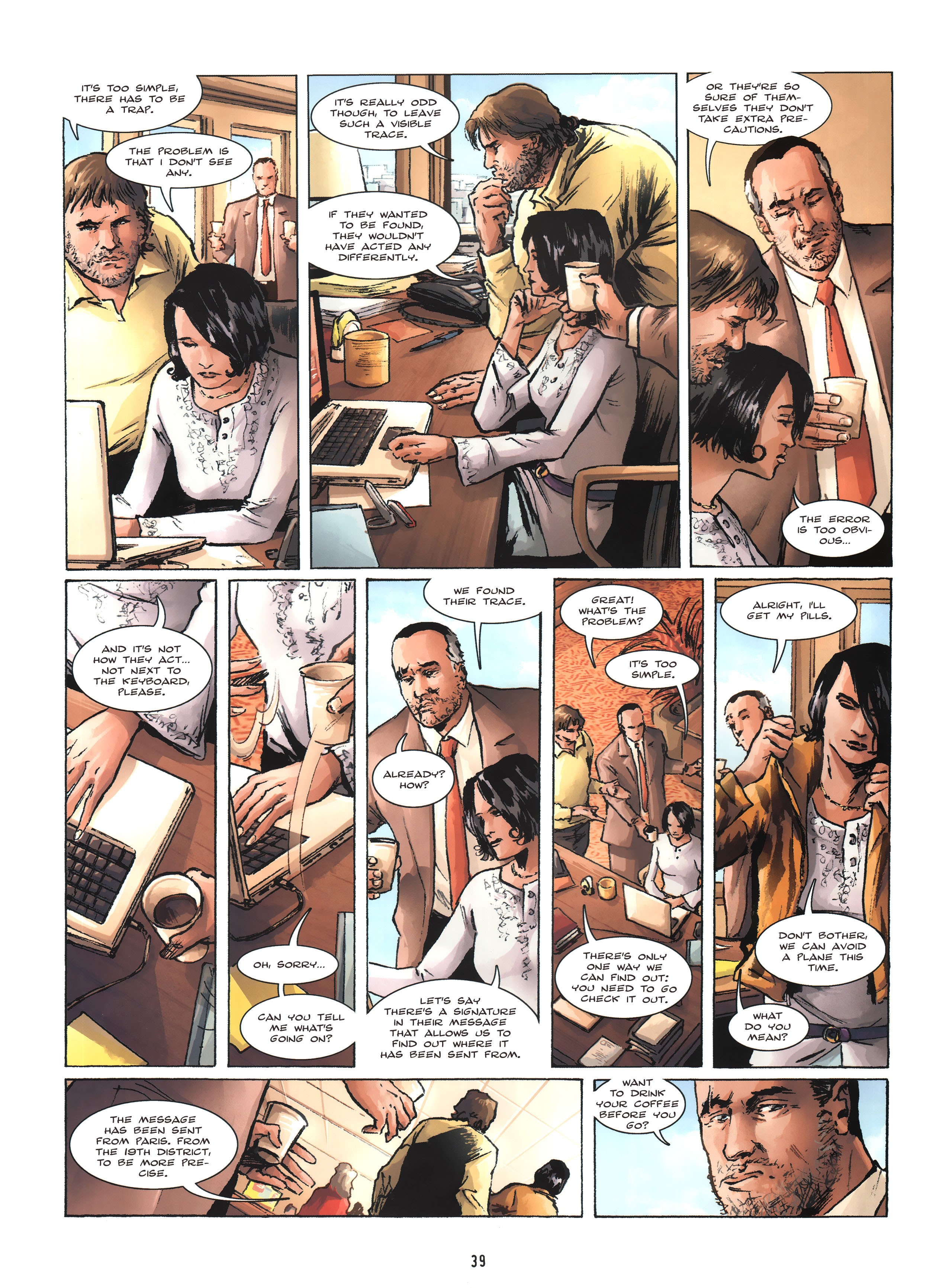 Read online Firewall comic -  Issue #1 - 40
