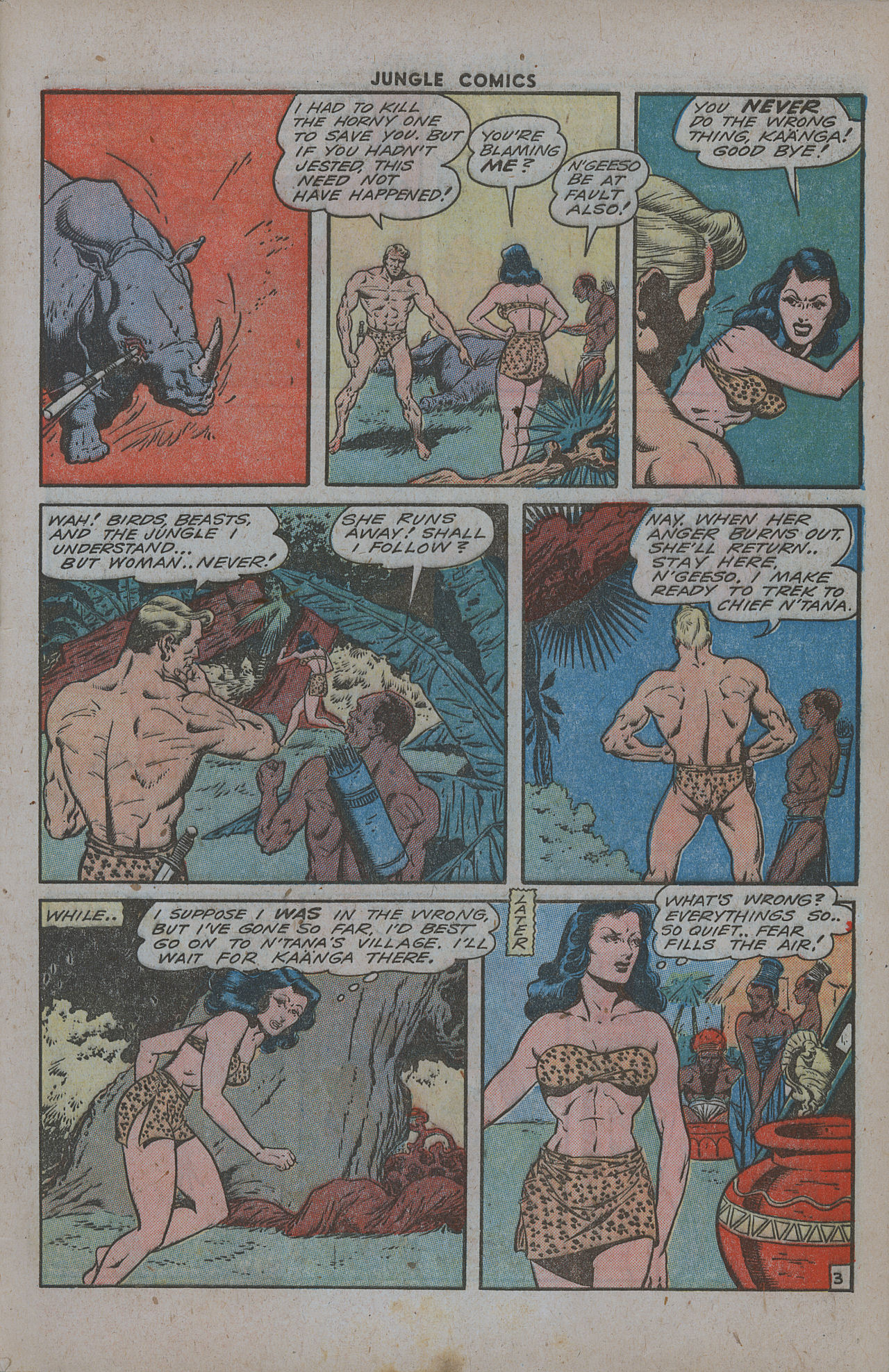 Read online Jungle Comics comic -  Issue #56 - 5