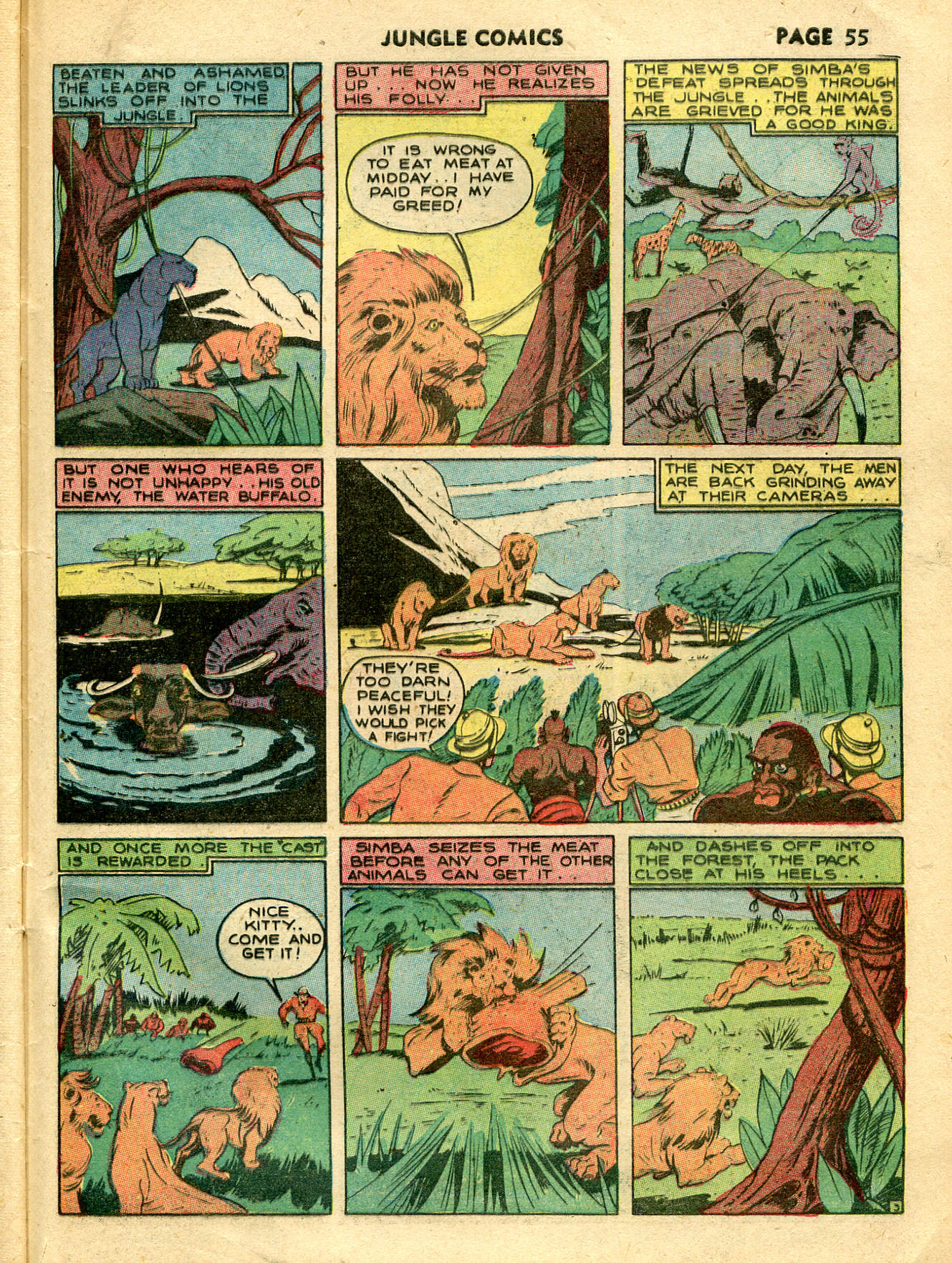 Read online Jungle Comics comic -  Issue #15 - 58
