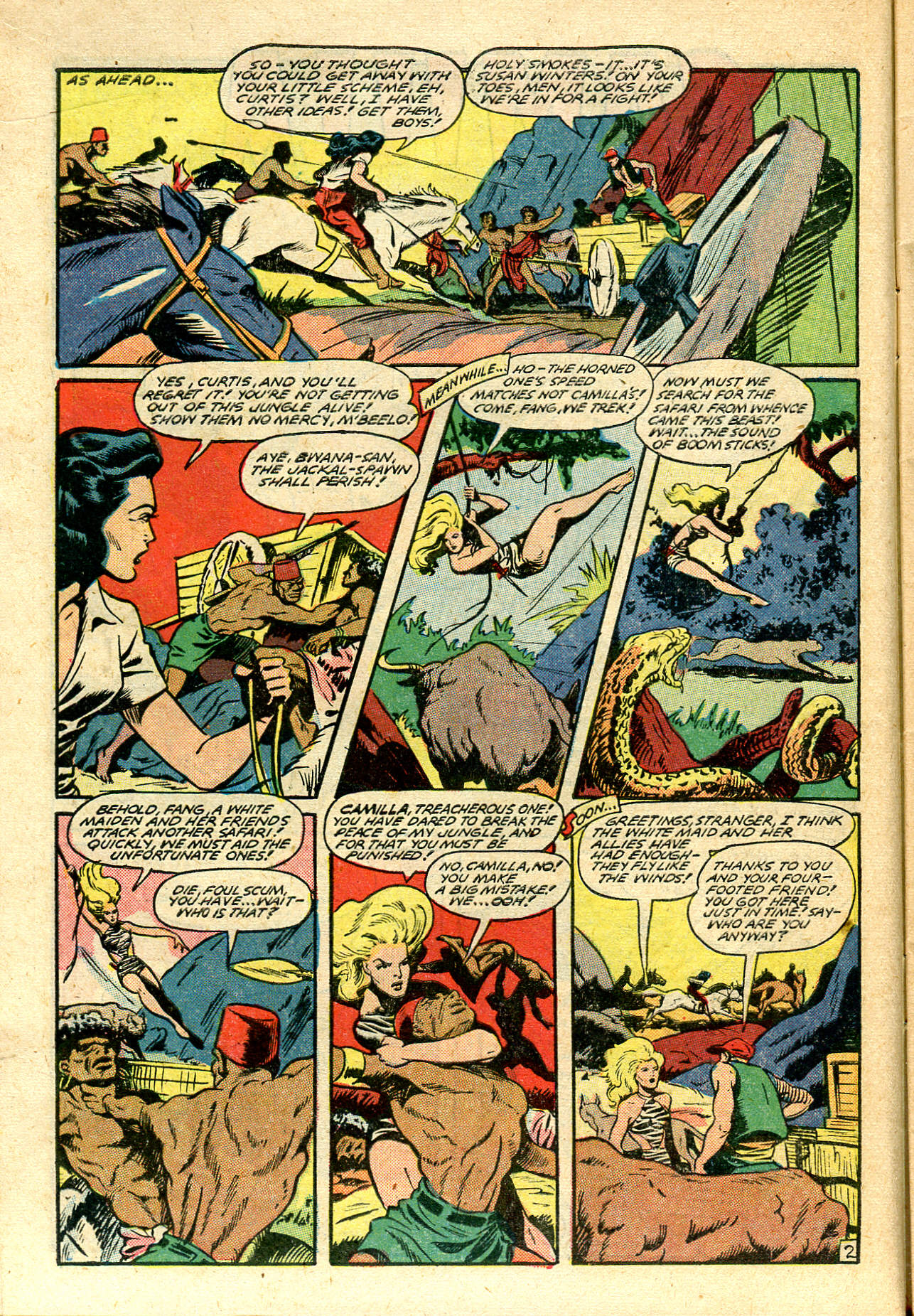 Read online Jungle Comics comic -  Issue #111 - 14