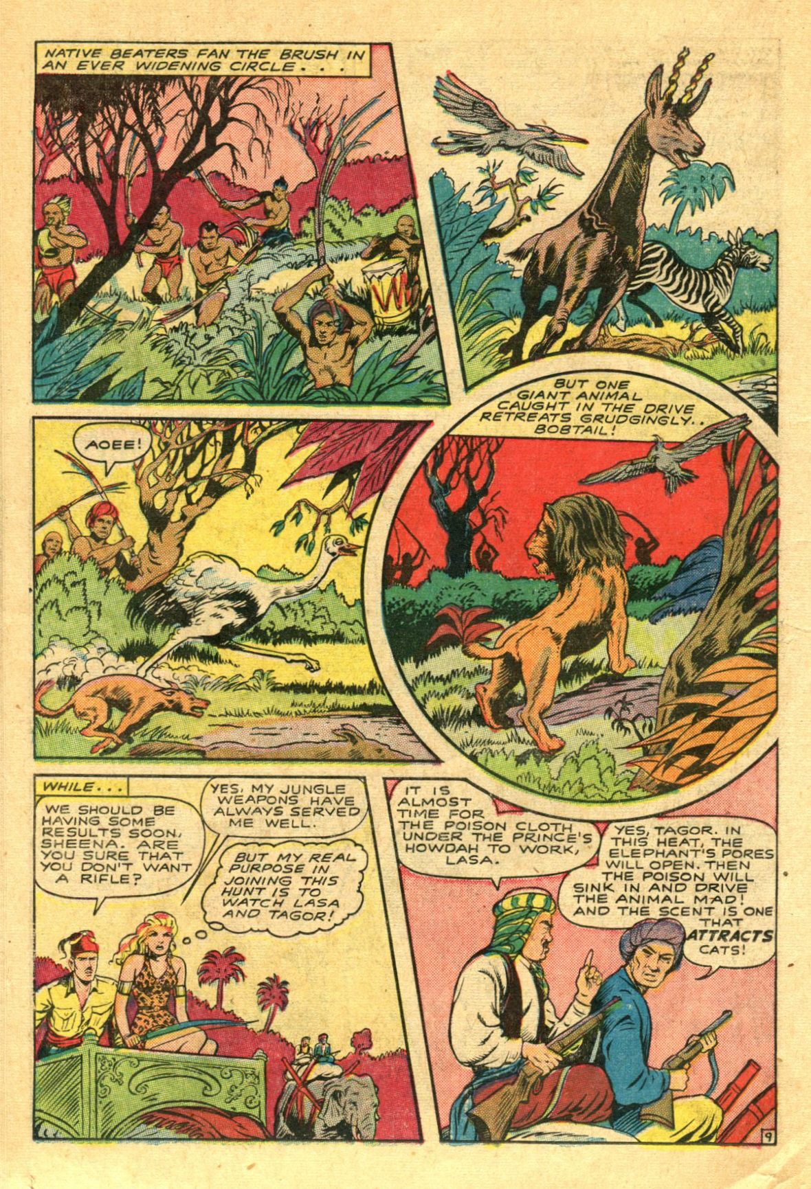 Read online Sheena, Queen of the Jungle (1942) comic -  Issue #6 - 22