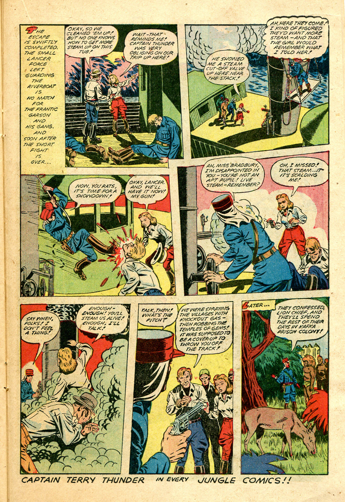 Read online Jungle Comics comic -  Issue #111 - 35