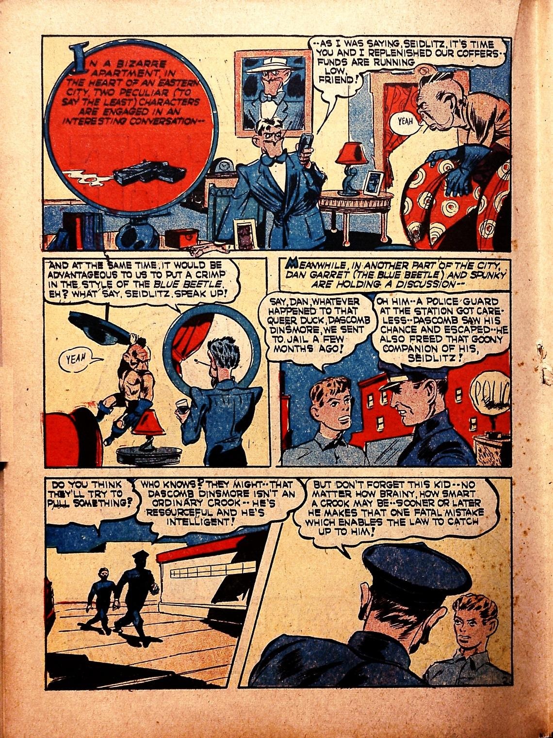 Read online The Blue Beetle comic -  Issue #19 - 34
