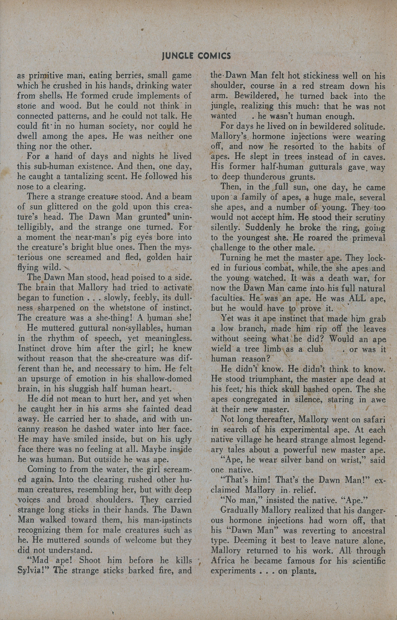 Read online Jungle Comics comic -  Issue #77 - 34