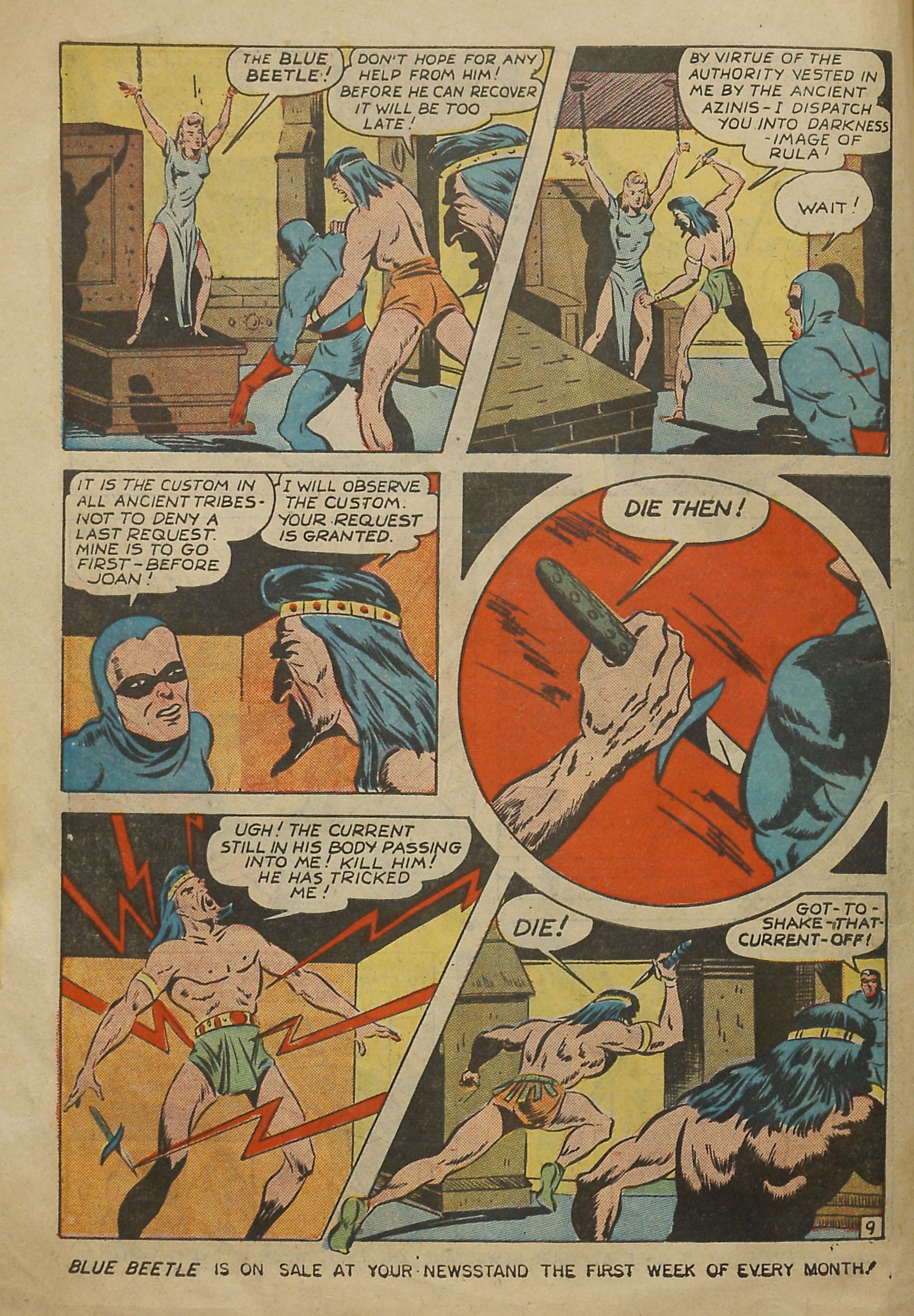 Read online The Blue Beetle comic -  Issue #45 - 11