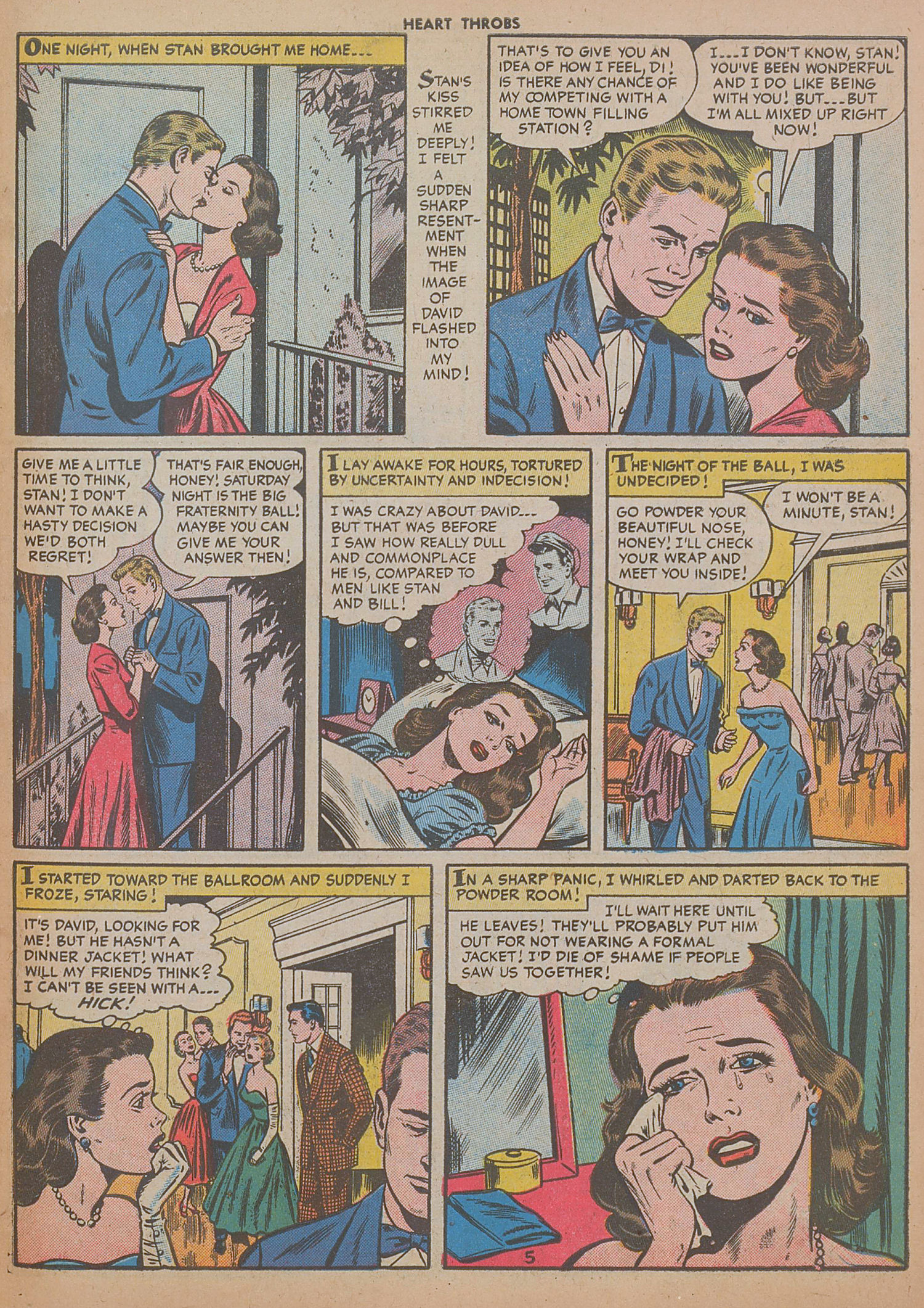 Read online Heart Throbs comic -  Issue #40 - 31