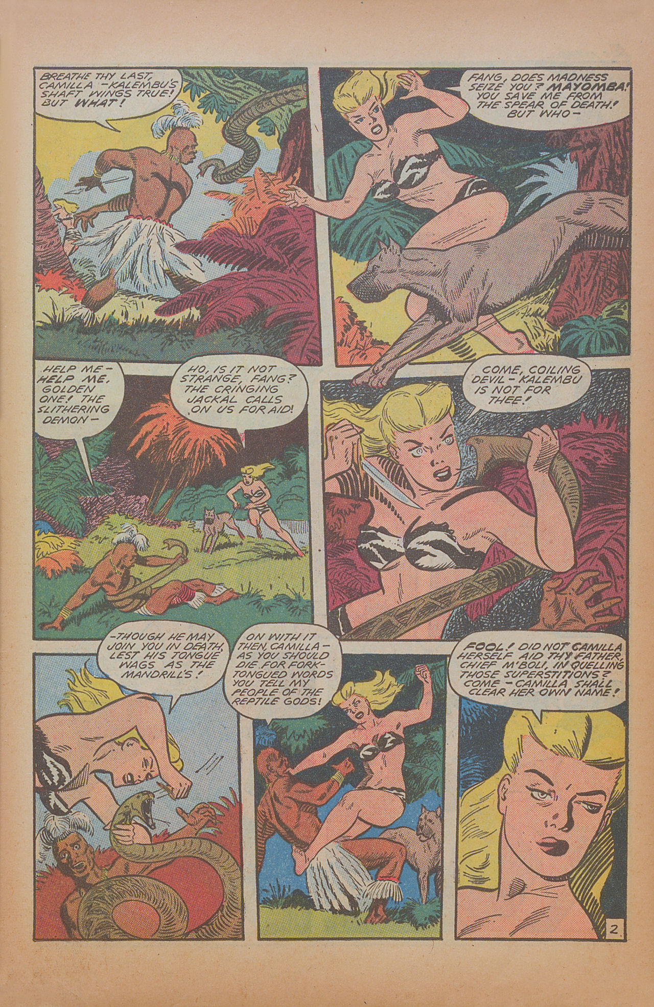 Read online Jungle Comics comic -  Issue #98 - 43