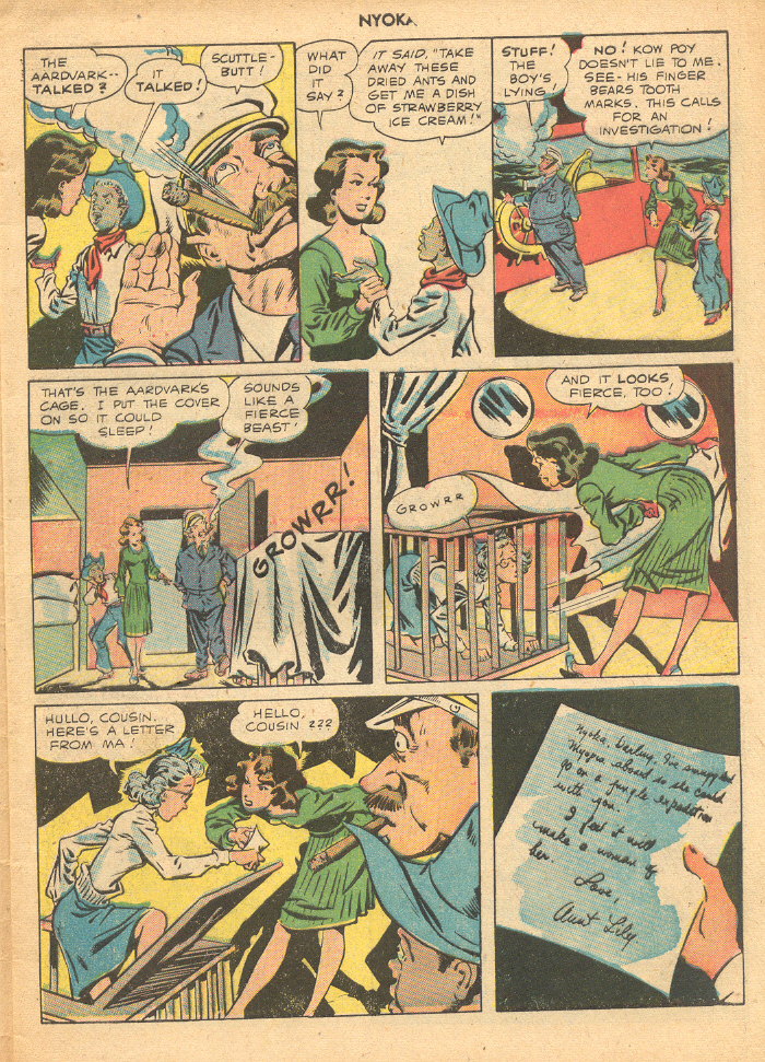 Read online Nyoka the Jungle Girl (1945) comic -  Issue #12 - 5