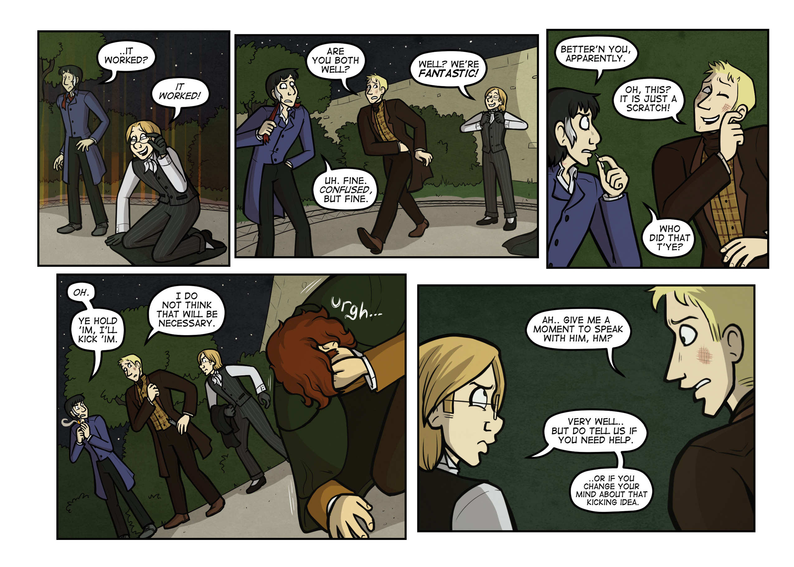 Read online Widdershins comic -  Issue #5 - 115