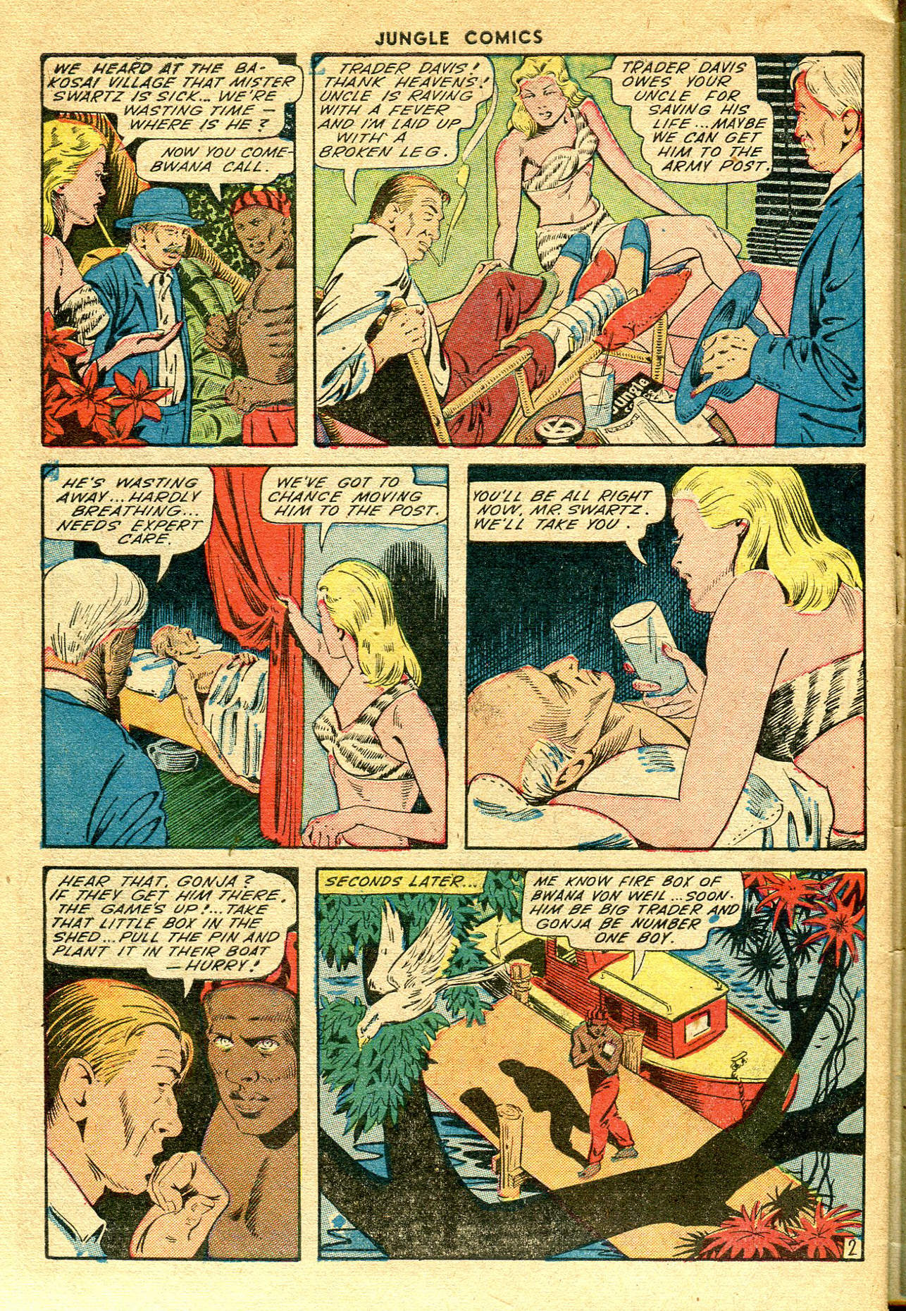 Read online Jungle Comics comic -  Issue #59 - 45