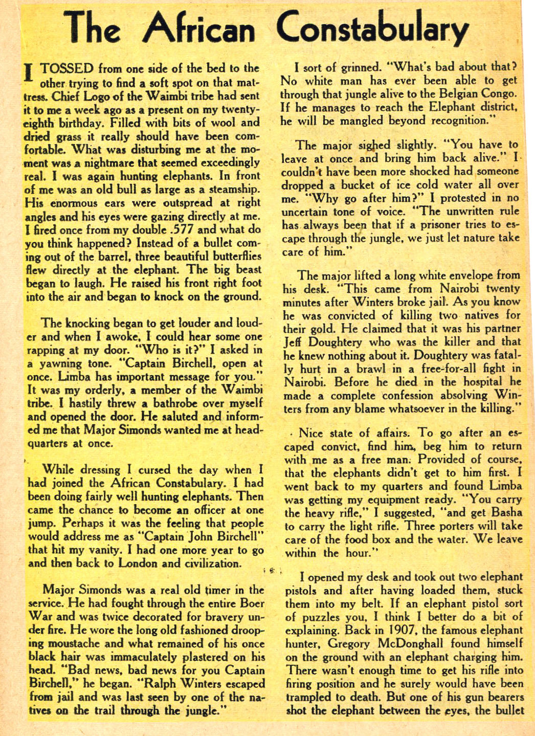 Read online Jo-Jo Congo King comic -  Issue #28 - 21