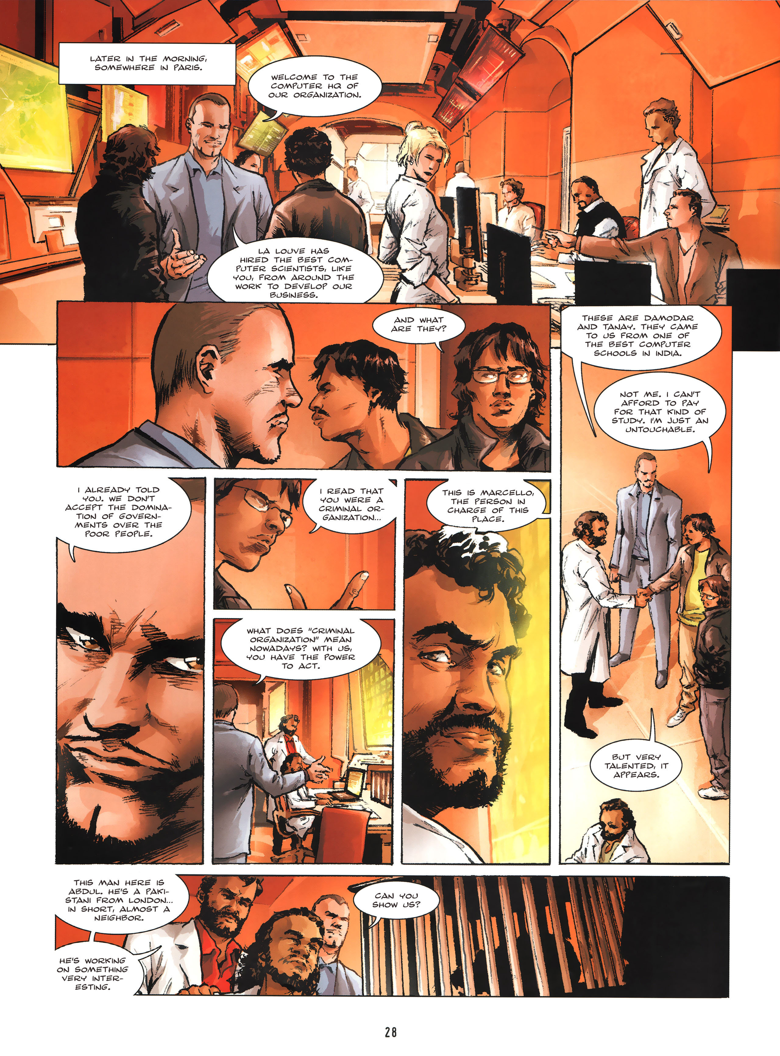 Read online Firewall comic -  Issue #1 - 29