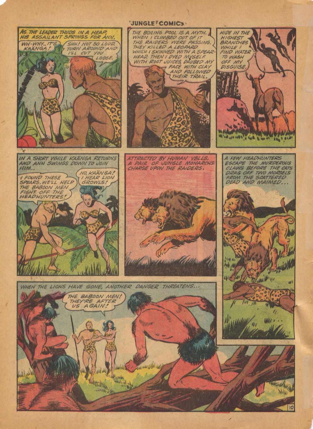 Read online Jungle Comics comic -  Issue #44 - 12