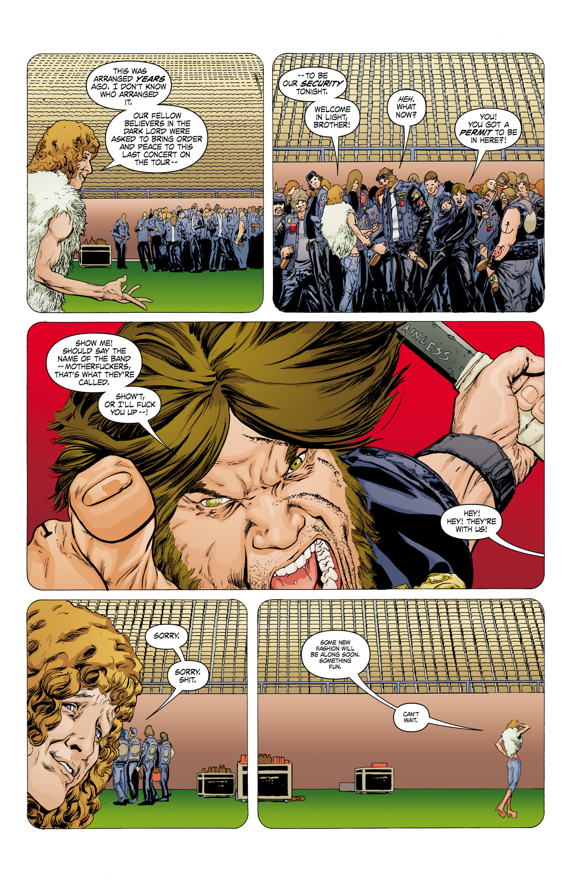 Read online This Damned Band comic -  Issue #5 - 12