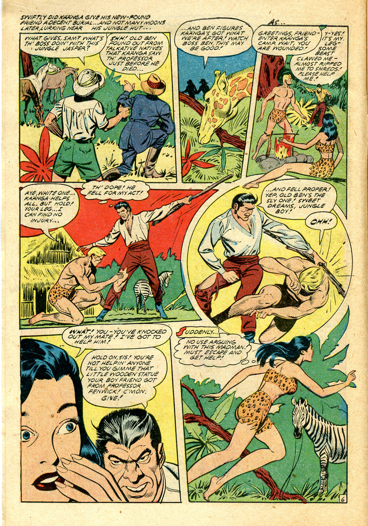 Read online Jungle Comics comic -  Issue #111 - 8