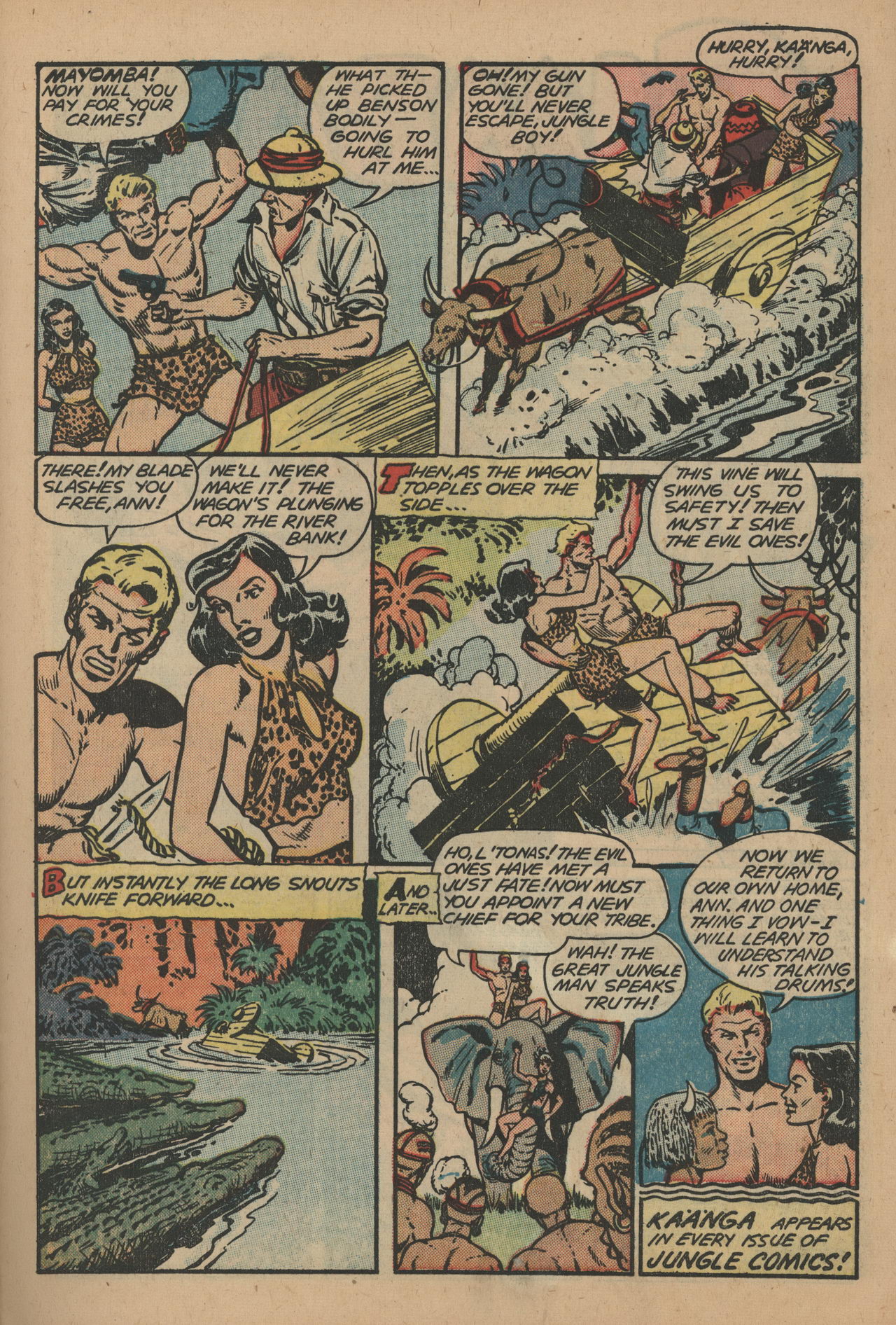 Read online Jungle Comics comic -  Issue #118 - 14
