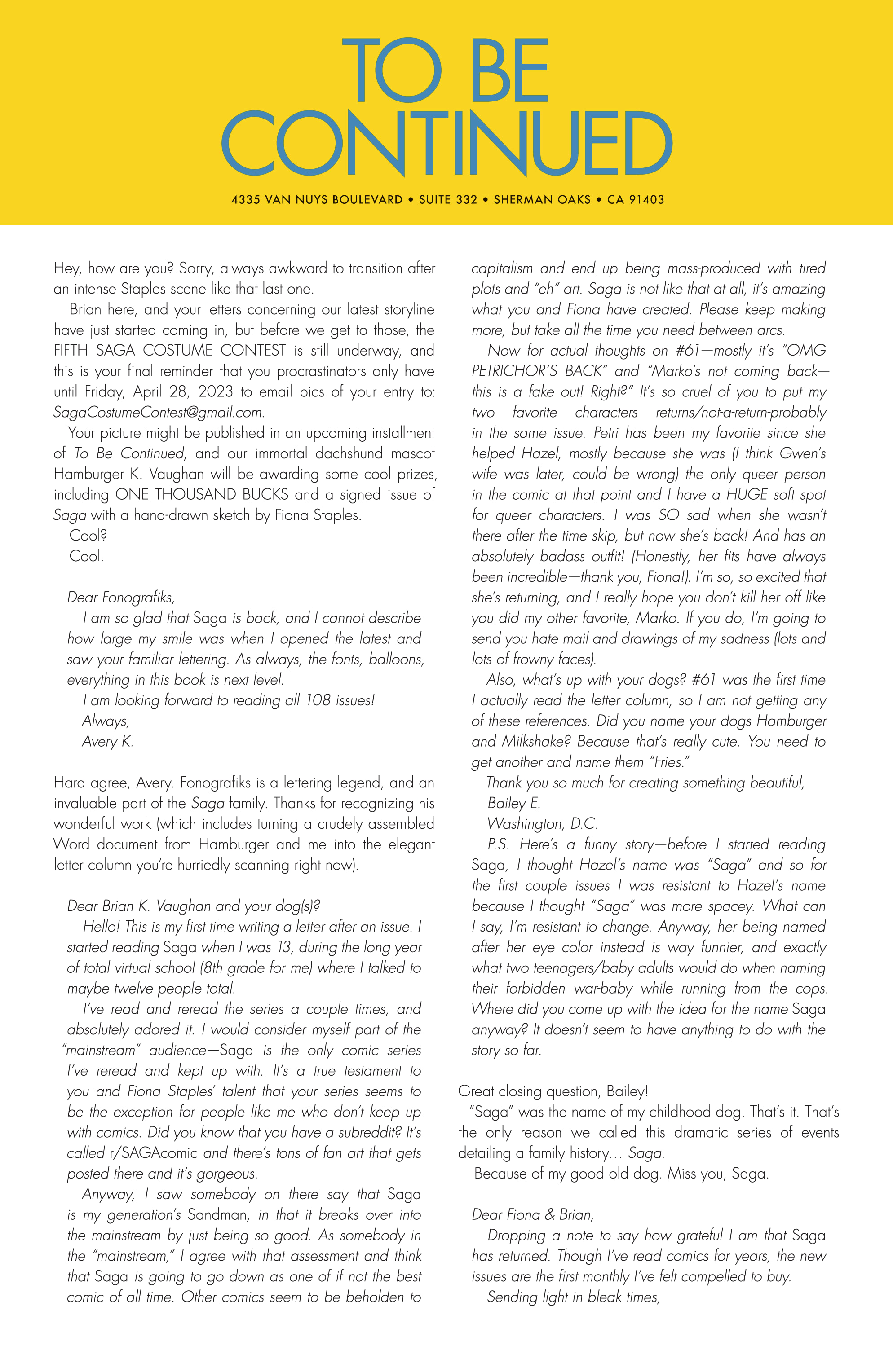 Read online Saga comic -  Issue #63 - 25