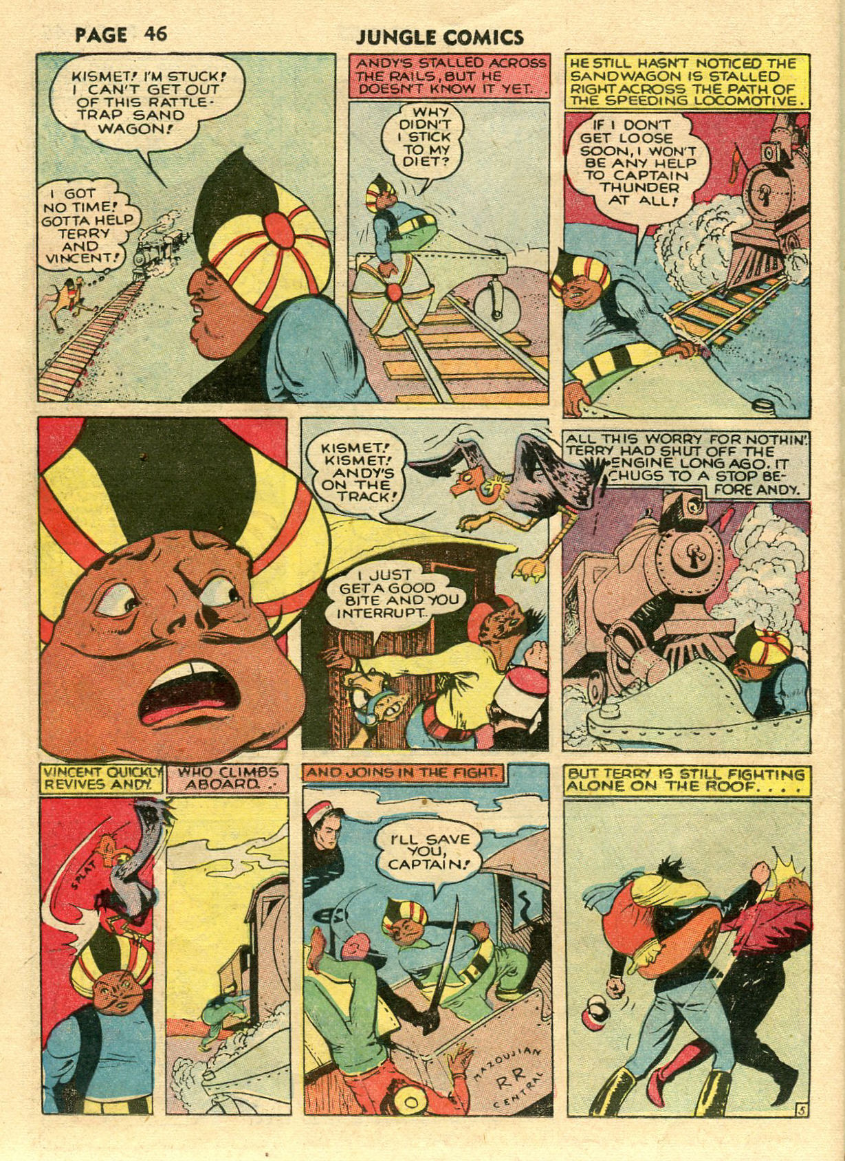 Read online Jungle Comics comic -  Issue #14 - 48