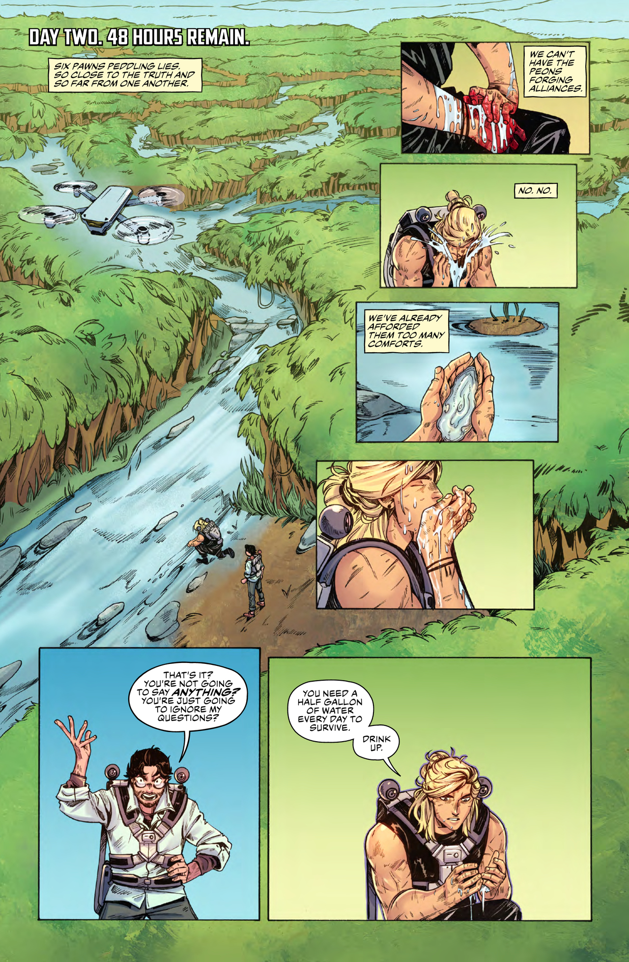 Read online Nature's Labyrinth comic -  Issue #3 - 4