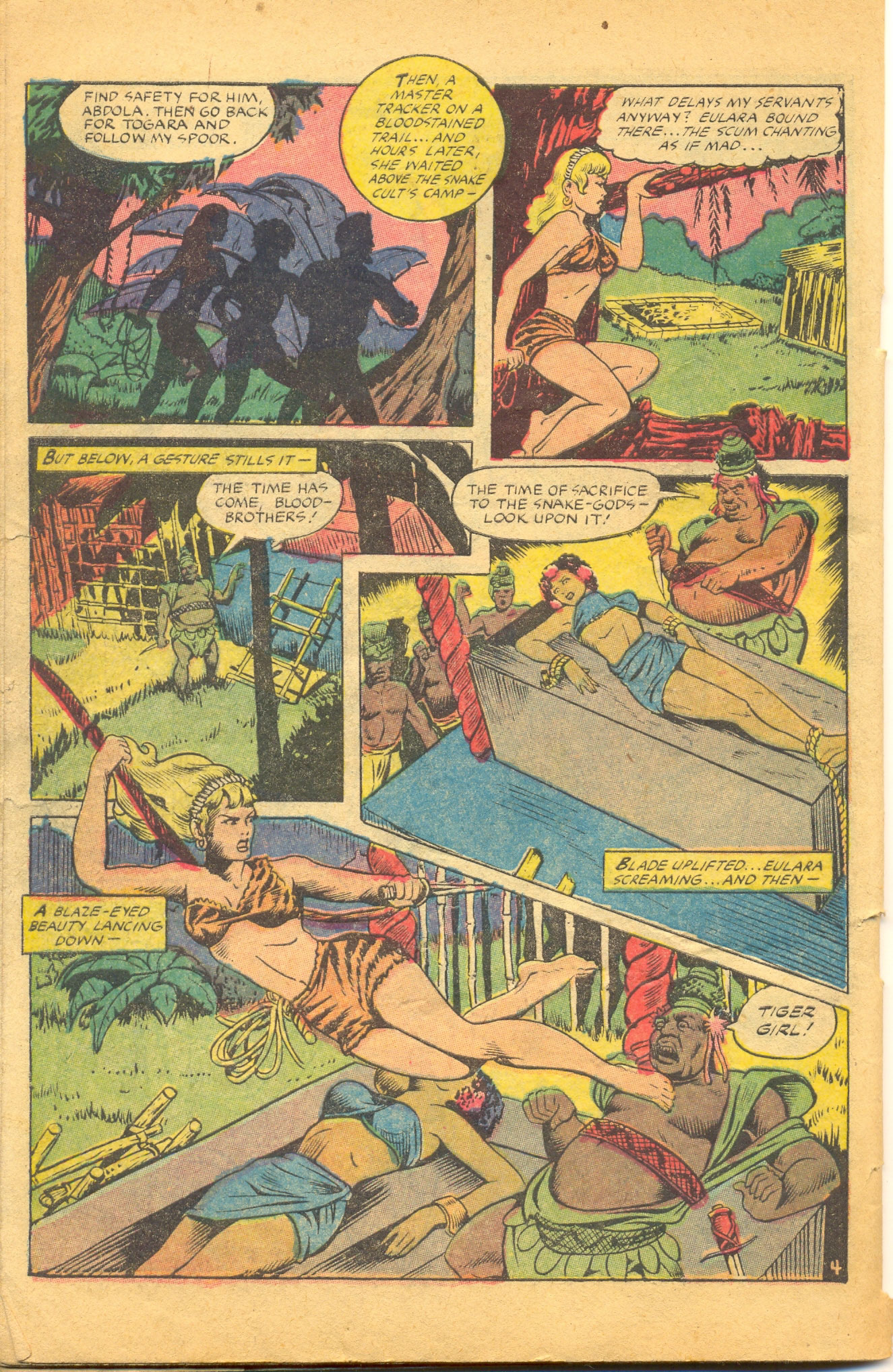 Read online Jungle Comics comic -  Issue #153 - 32