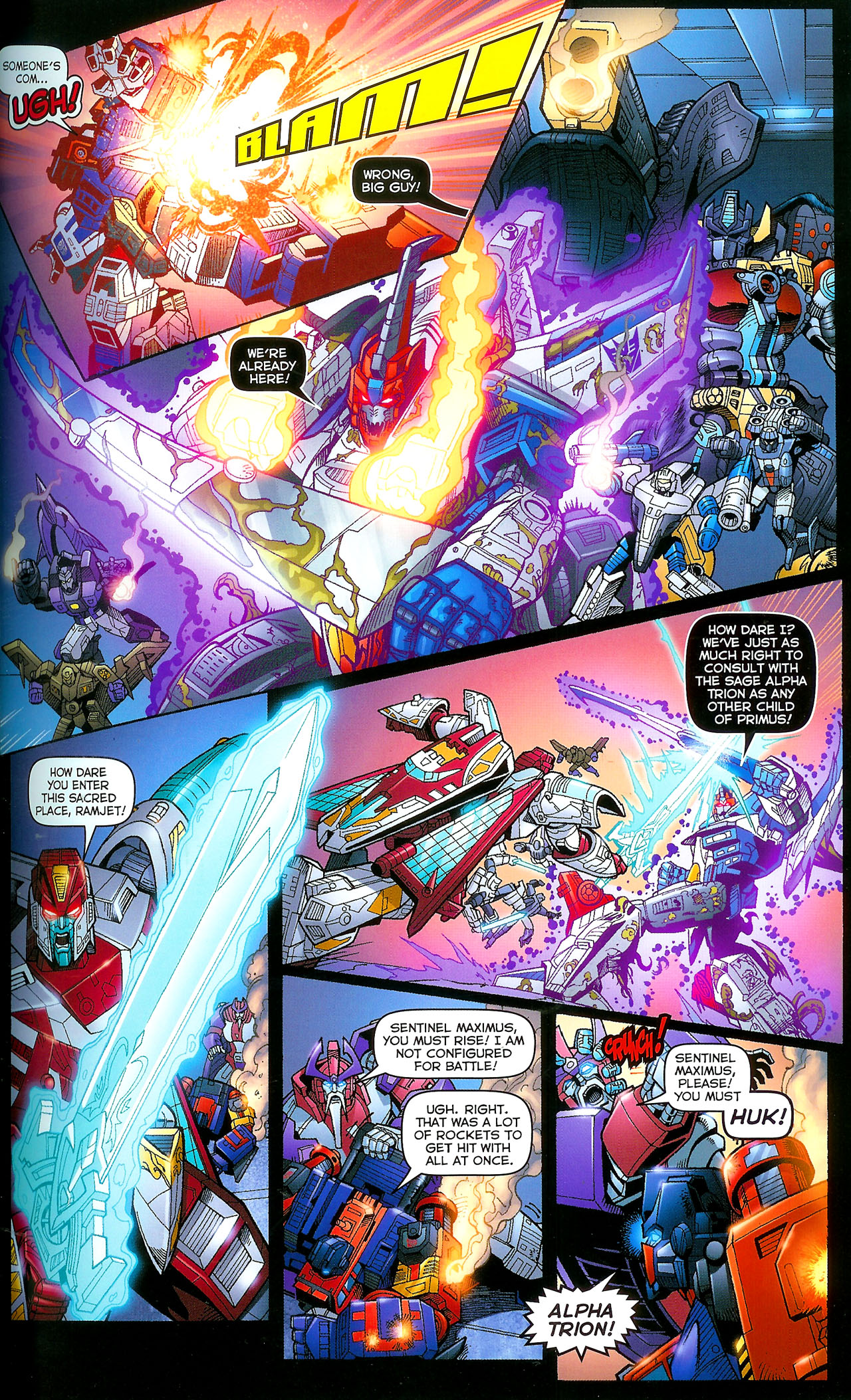 Read online Transformers: Cybertron: Balancing Act comic -  Issue # TPB - 14