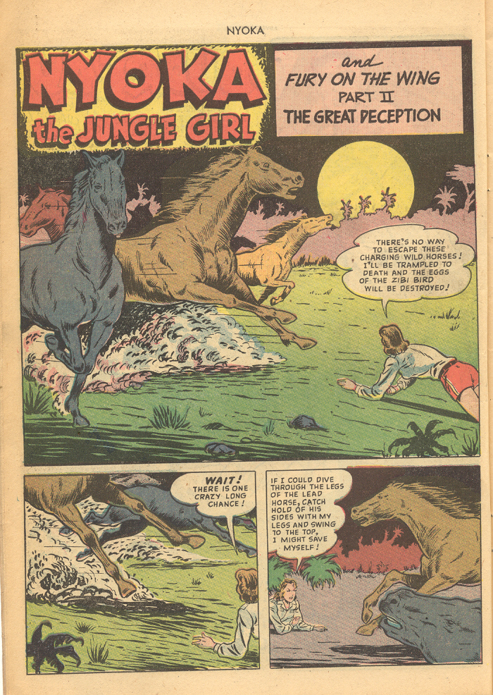 Read online Nyoka the Jungle Girl (1945) comic -  Issue #35 - 10
