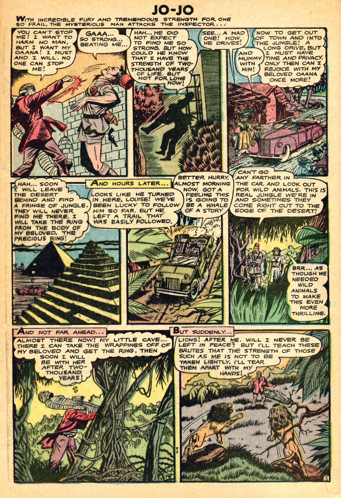 Read online Jo-Jo Congo King comic -  Issue #28 - 30