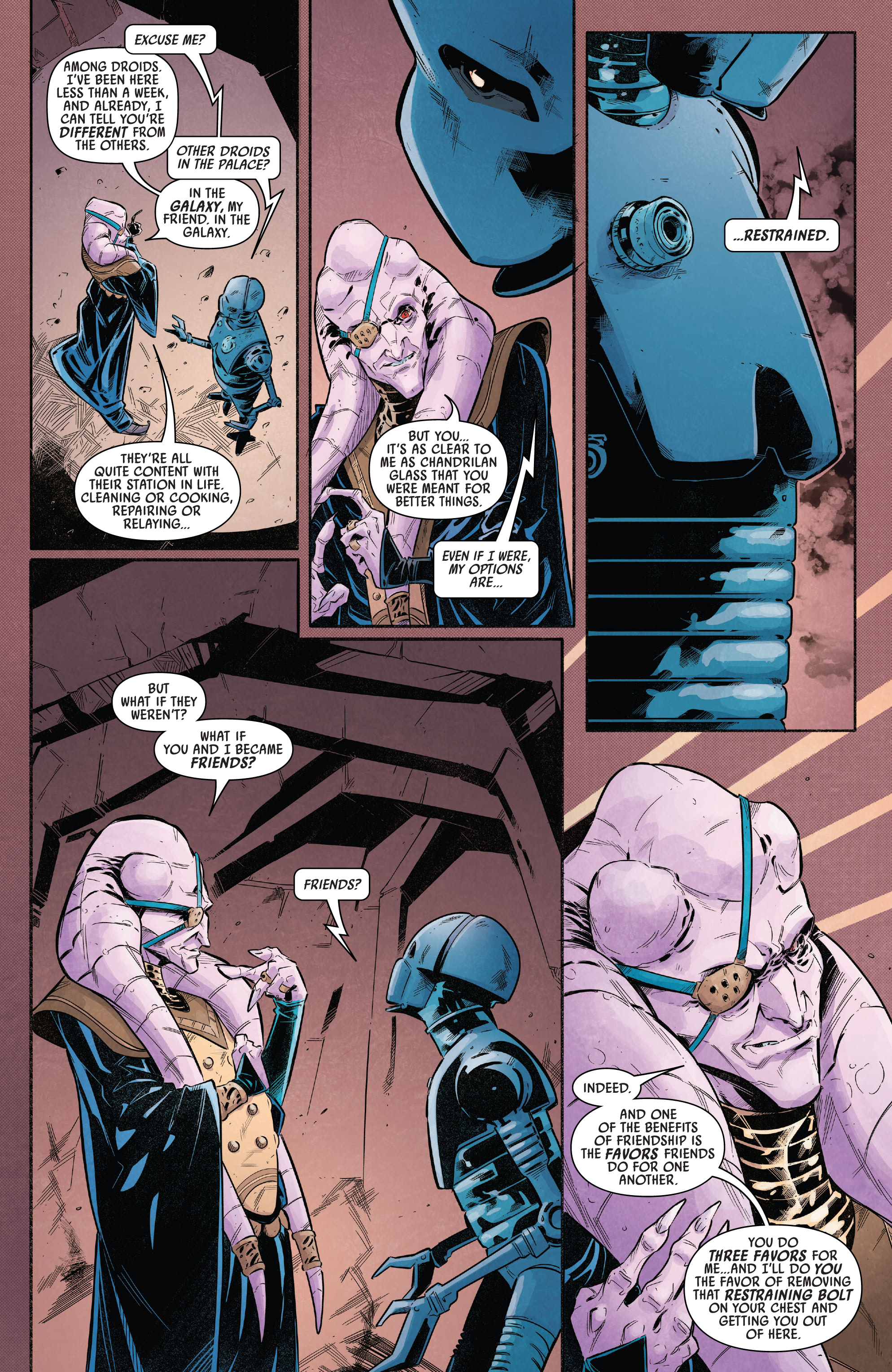 Read online Star Wars: Return of the Jedi – Jabba’s Palace comic -  Issue #1 - 7