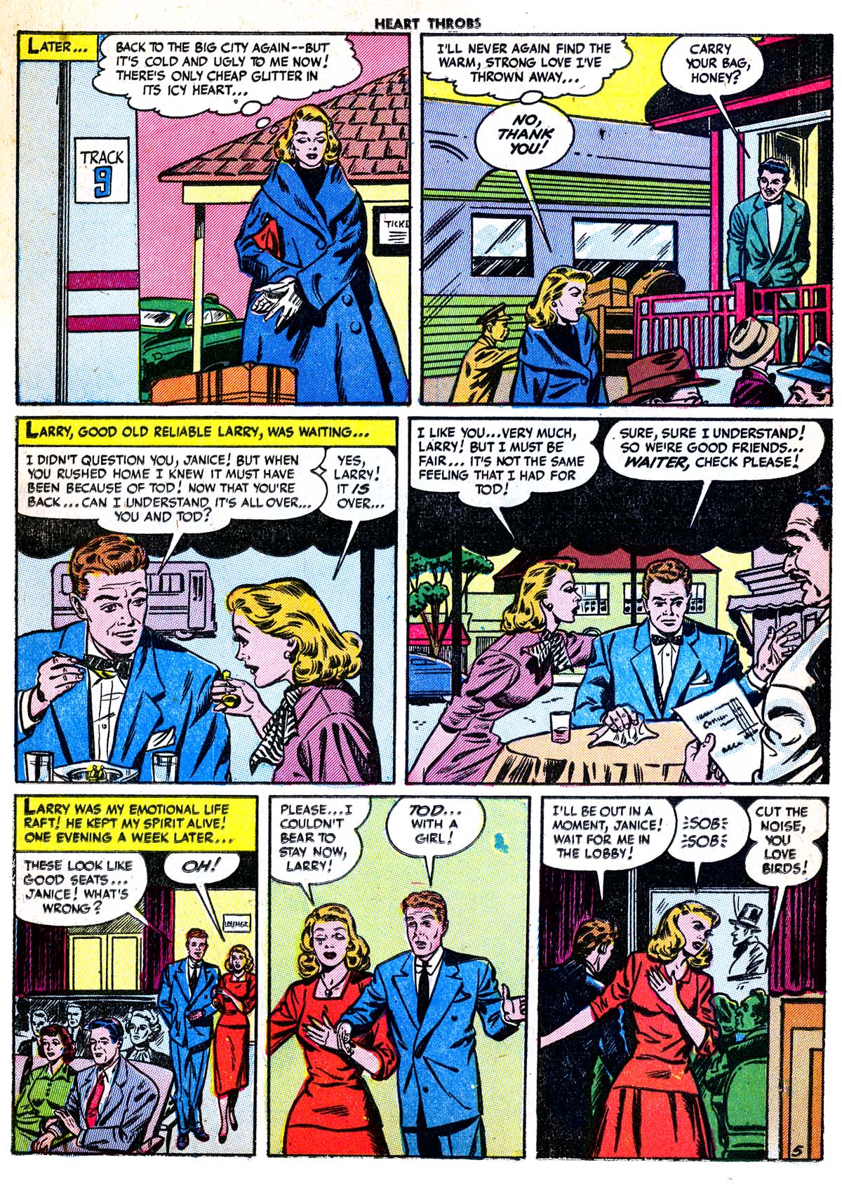 Read online Heart Throbs comic -  Issue #23 - 22