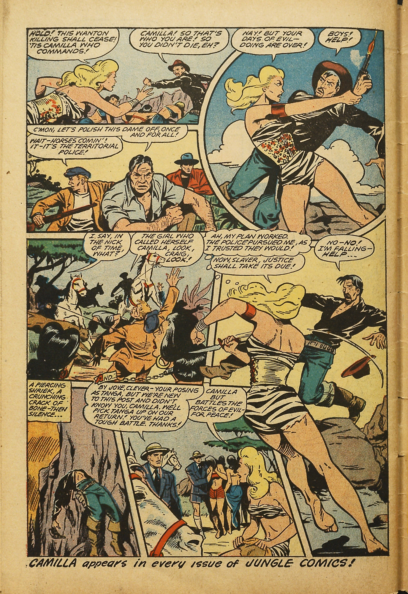 Read online Jungle Comics comic -  Issue #101 - 50