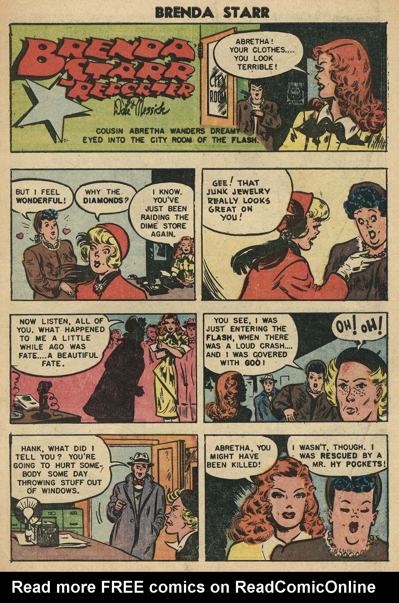 Read online Brenda Starr (1948) comic -  Issue #13 - 3